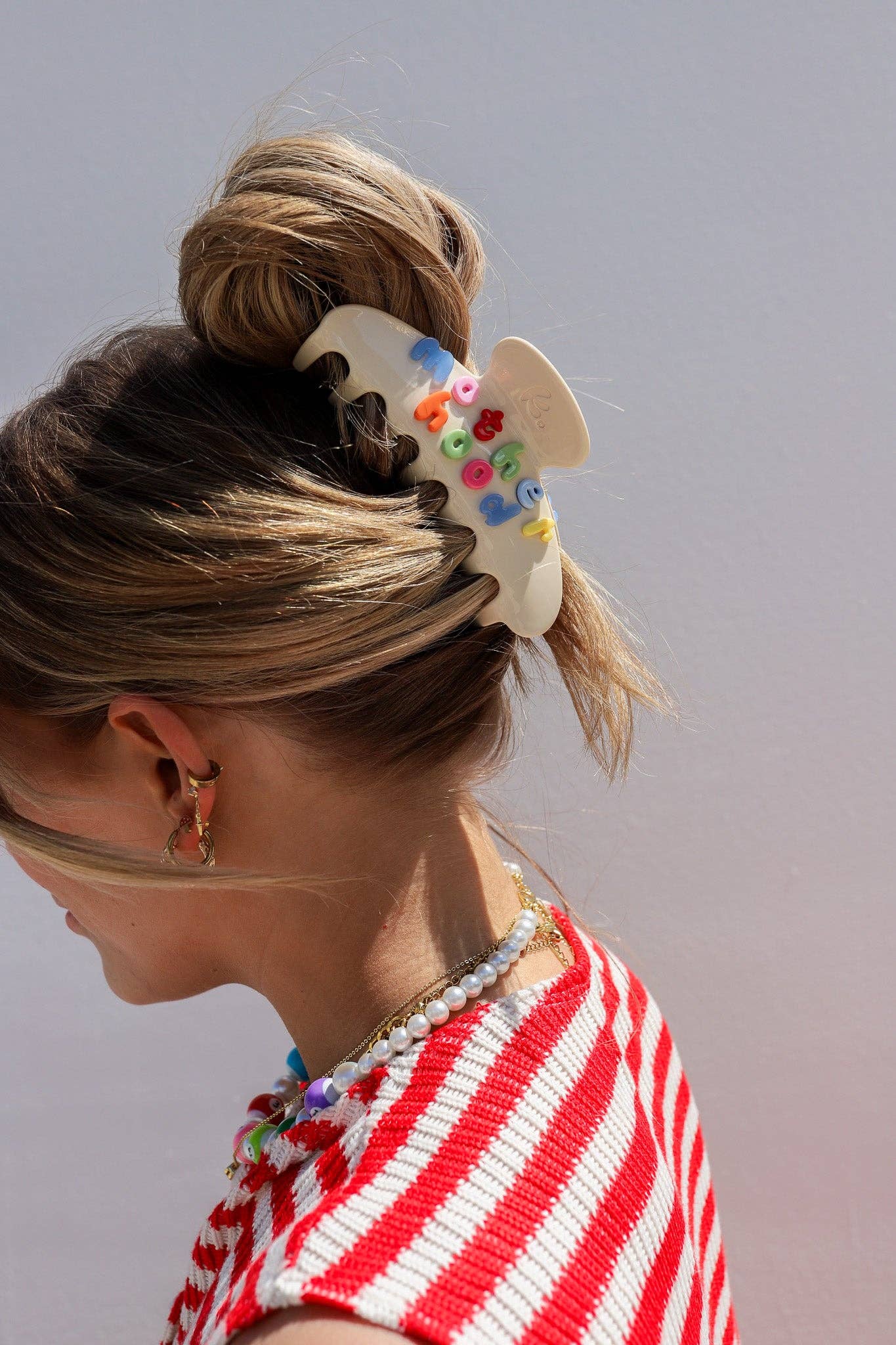 MOTHERHOOD CLAW: Cream & Colorful