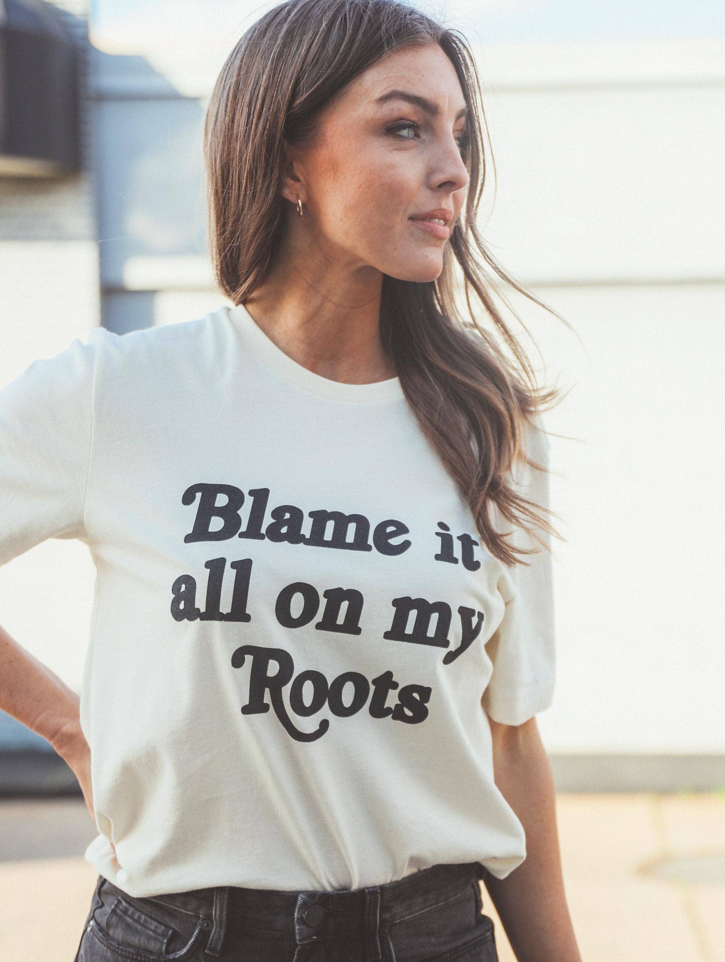Blame It All On My Roots Graphic Tee