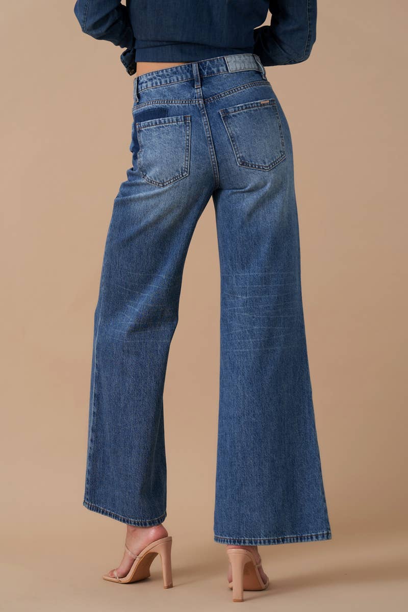 Kari Patchwork Denim