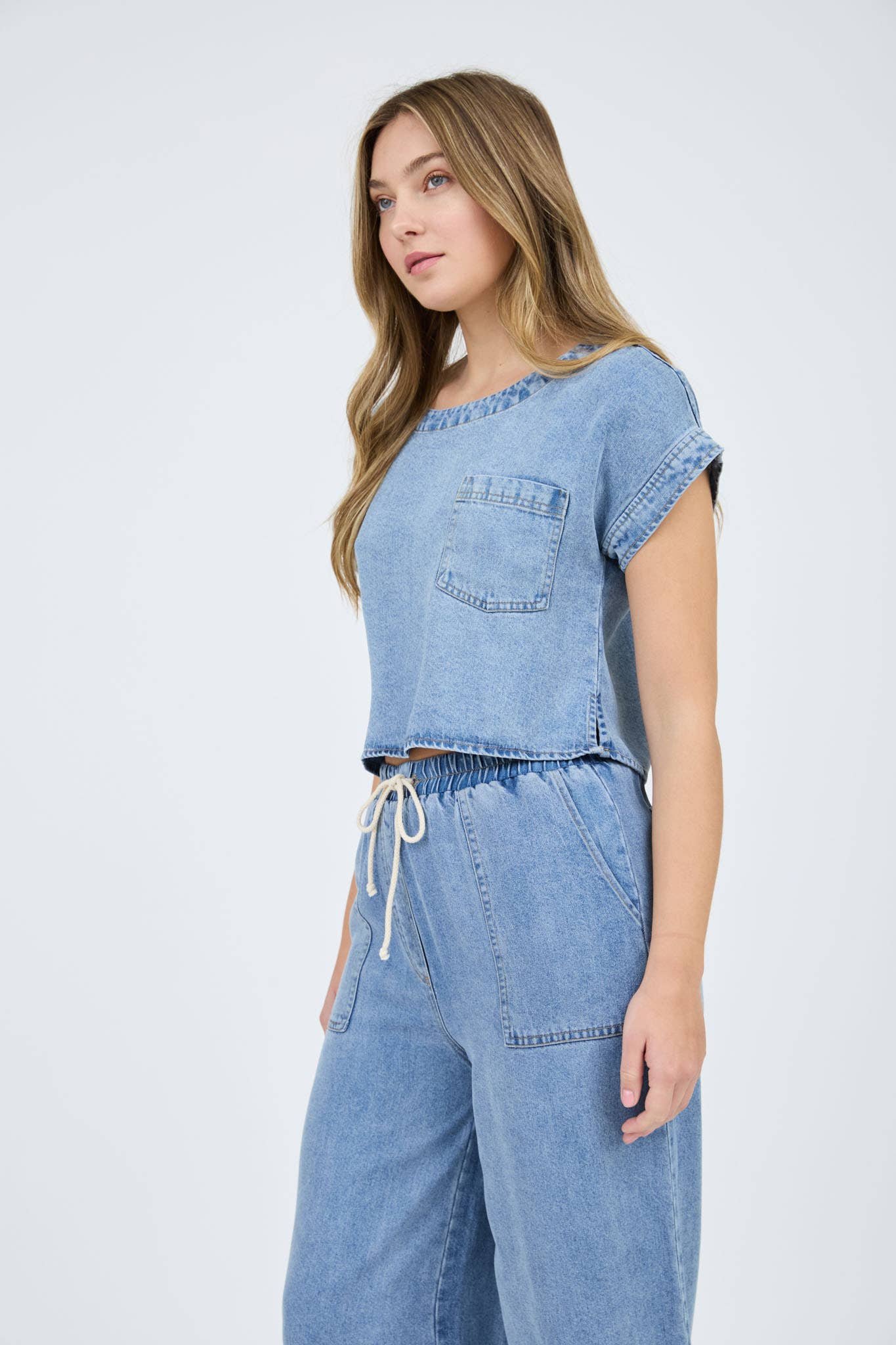 Orchard Denim Top
