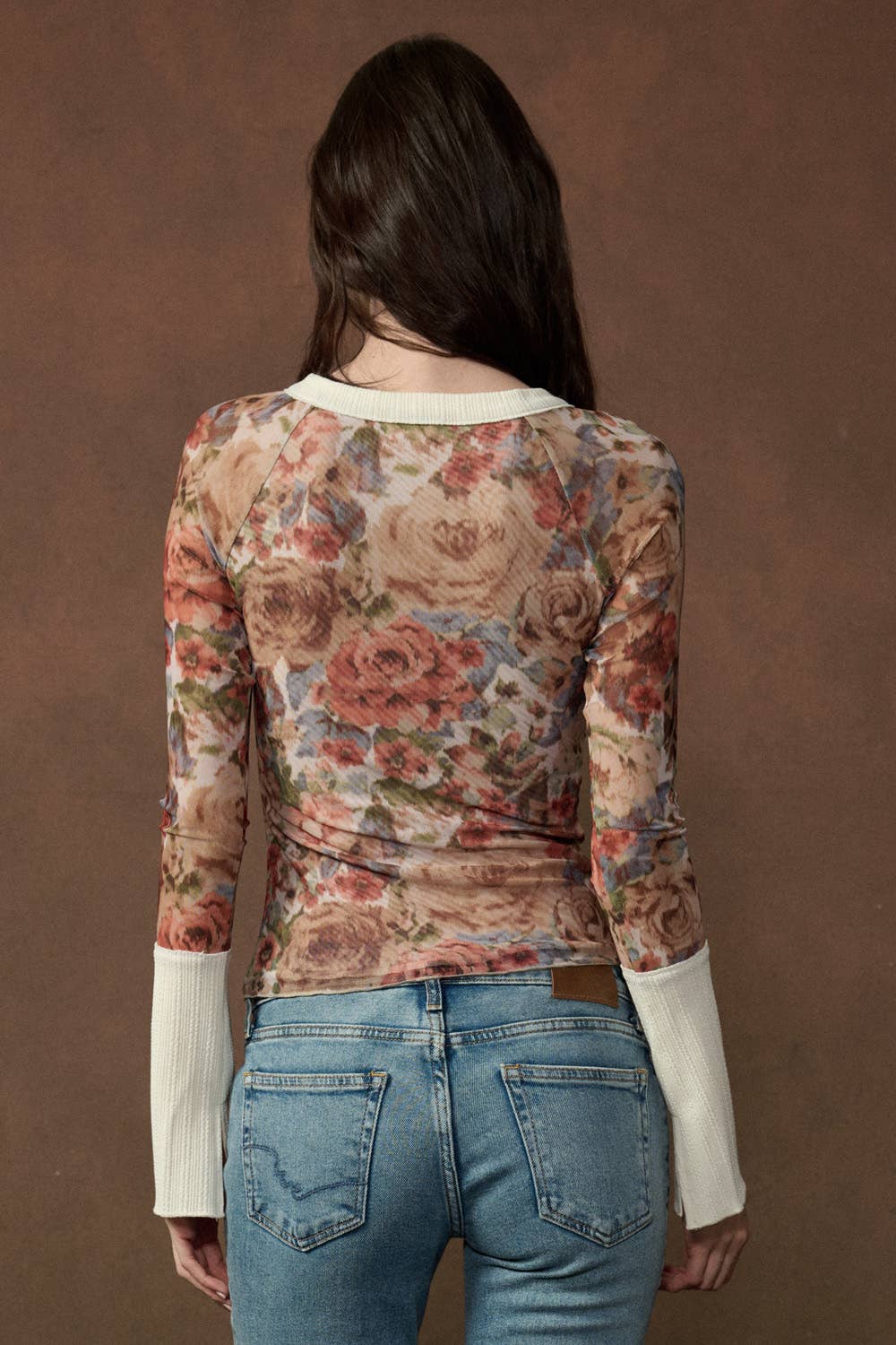 The Rowan Raglan Henley Top
