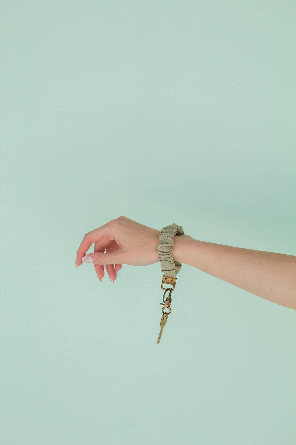 Soft Sage Keychain