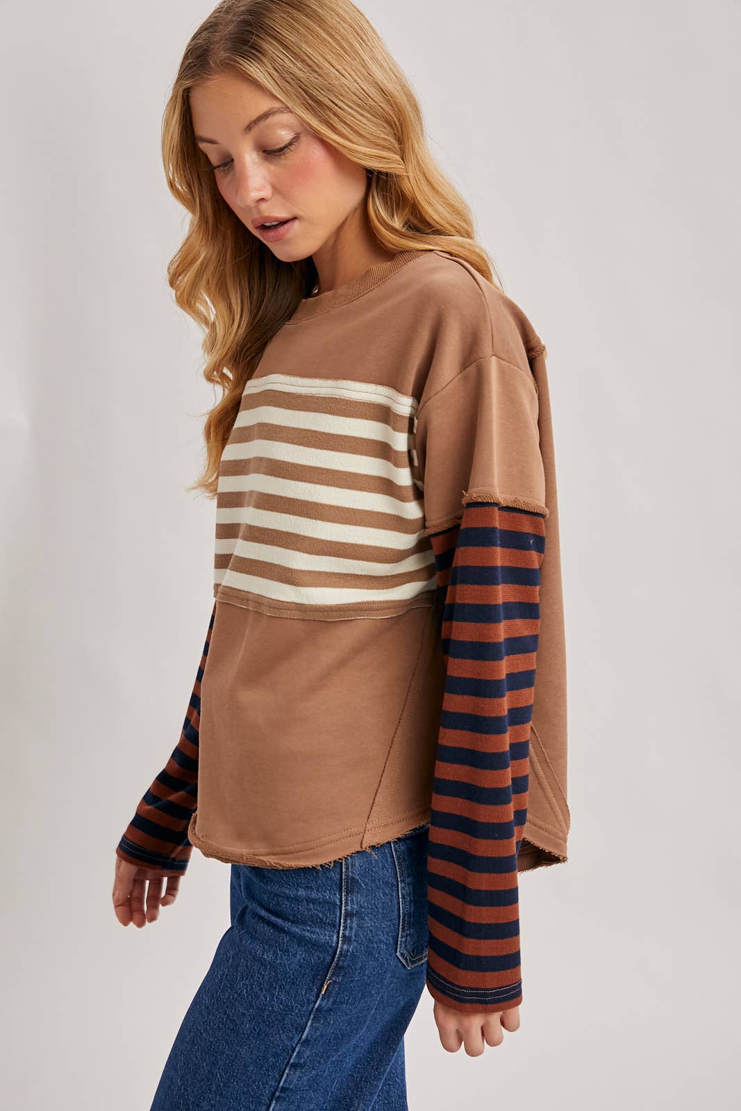 Patricia Contrast Long Sleeve