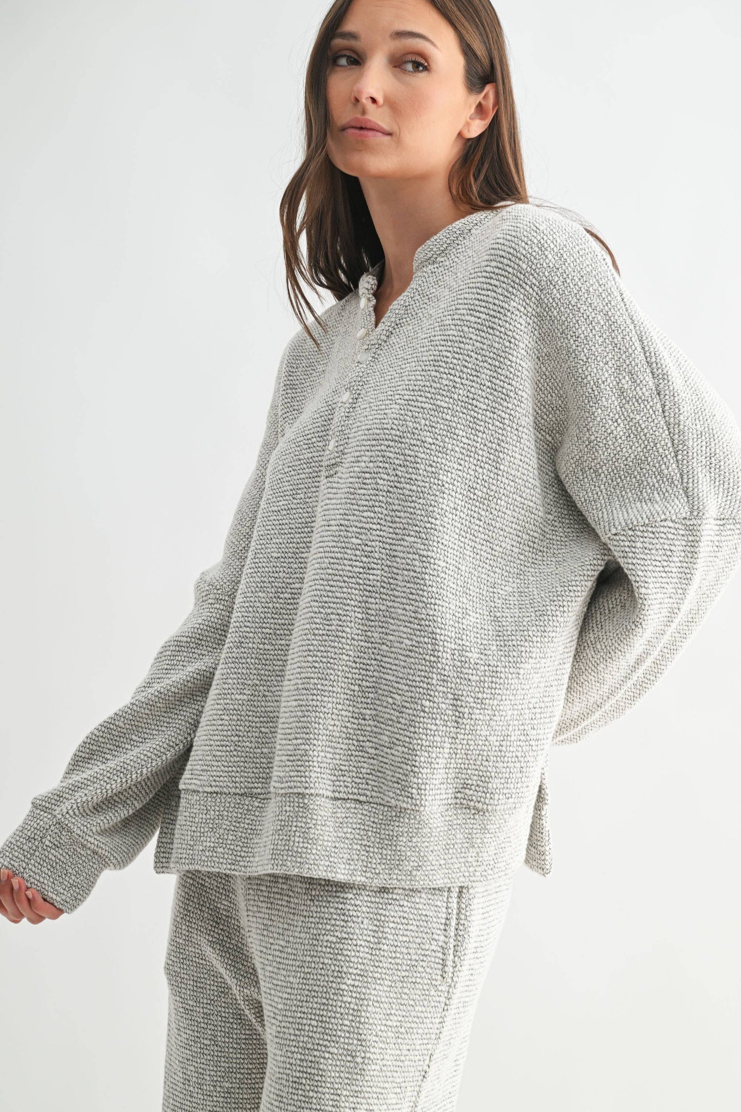 Marina Knit Henley
