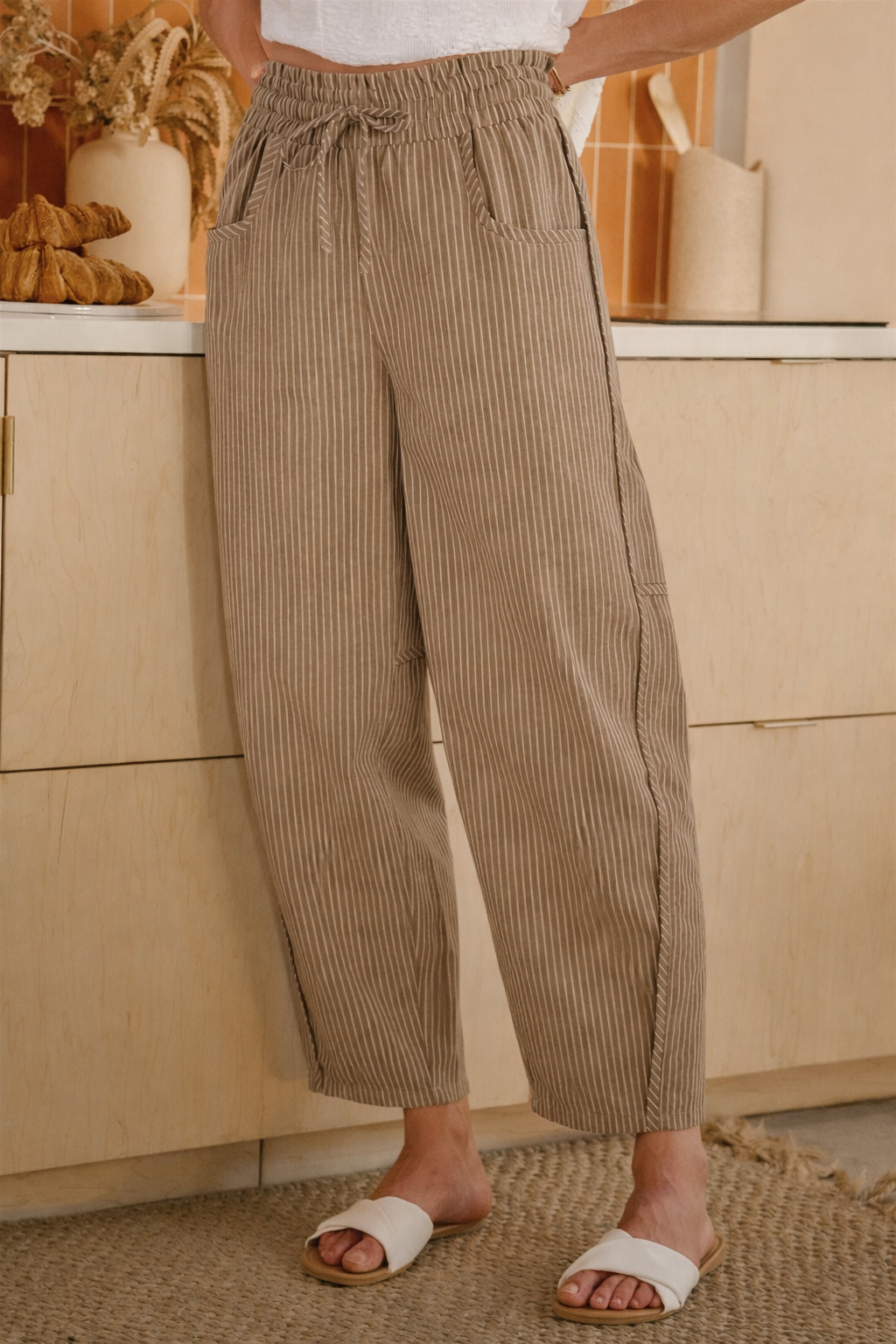 Louise Linen Blend Pants