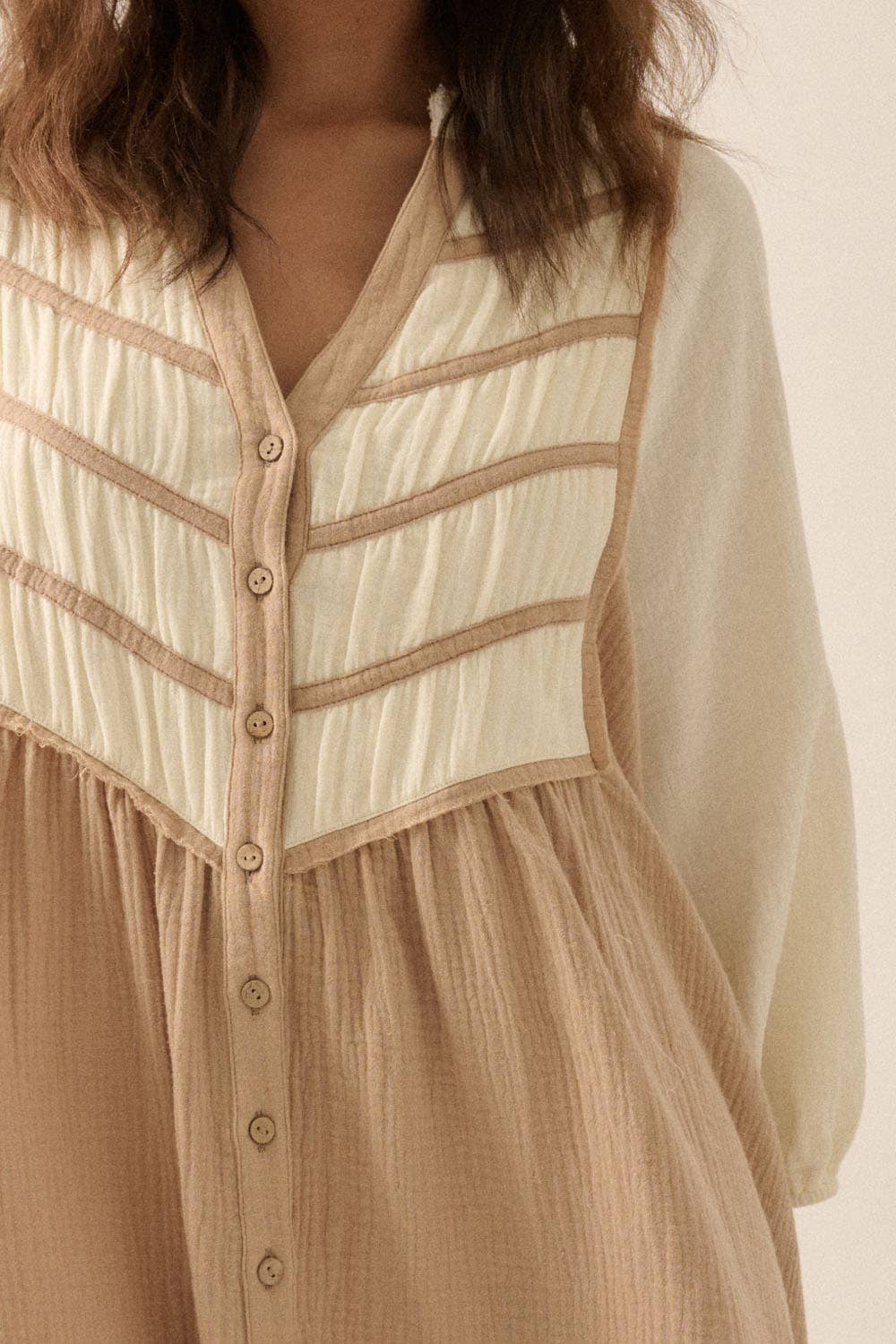 Kinsley Babydoll Mini Dress