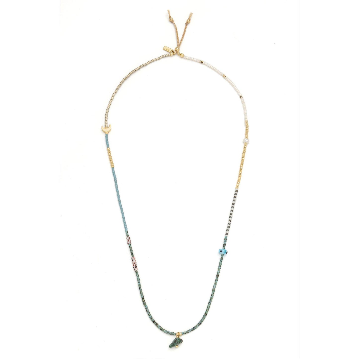 Mixed Media Wrap Bracelet/Necklace - Transformation