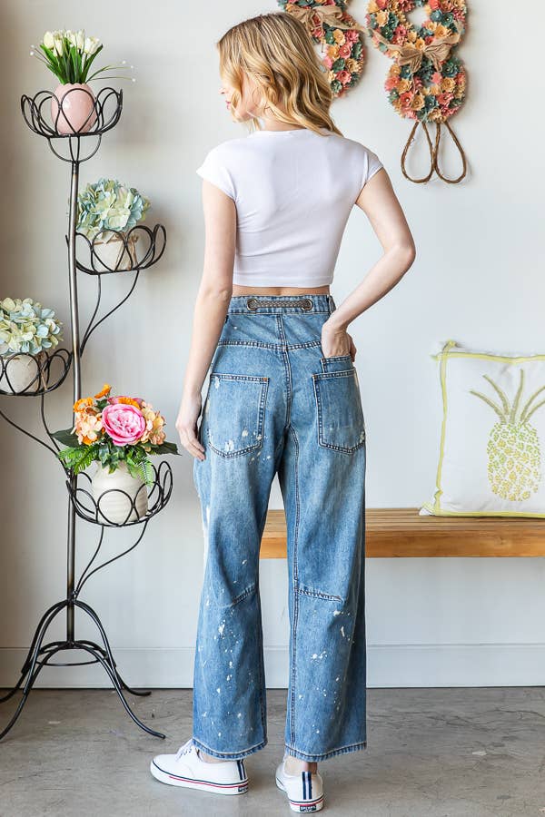 Maude Distressed Jeans
