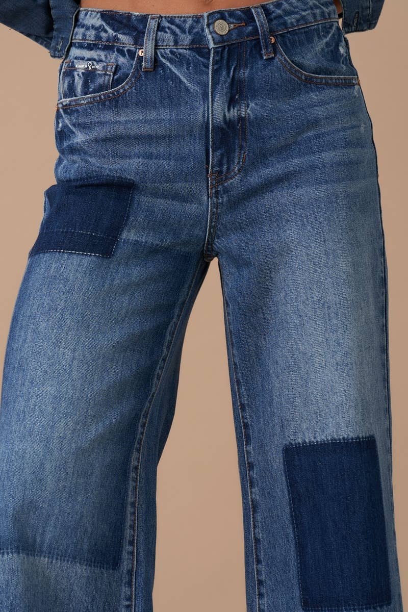 Kari Patchwork Denim