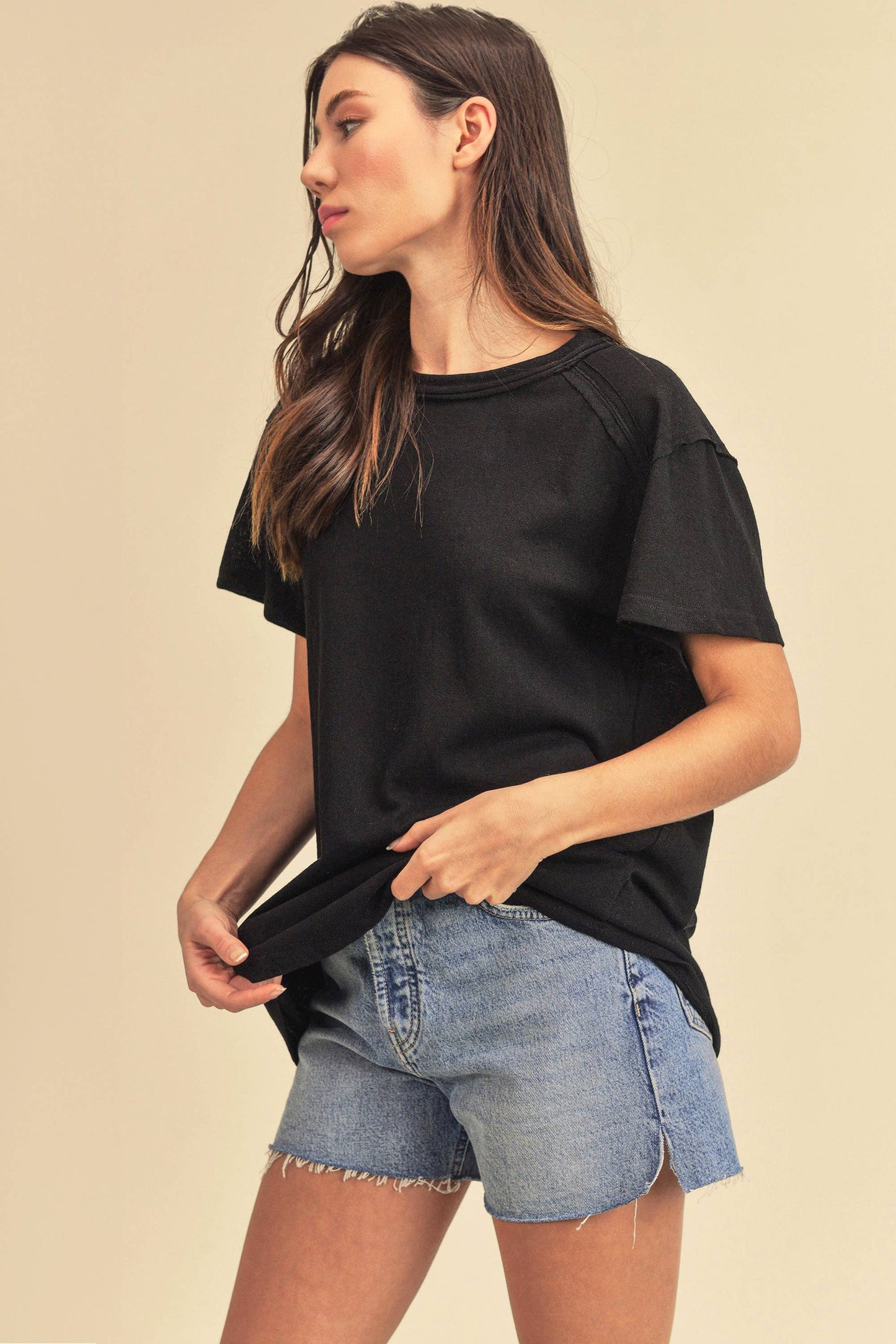 Junie Top: Black