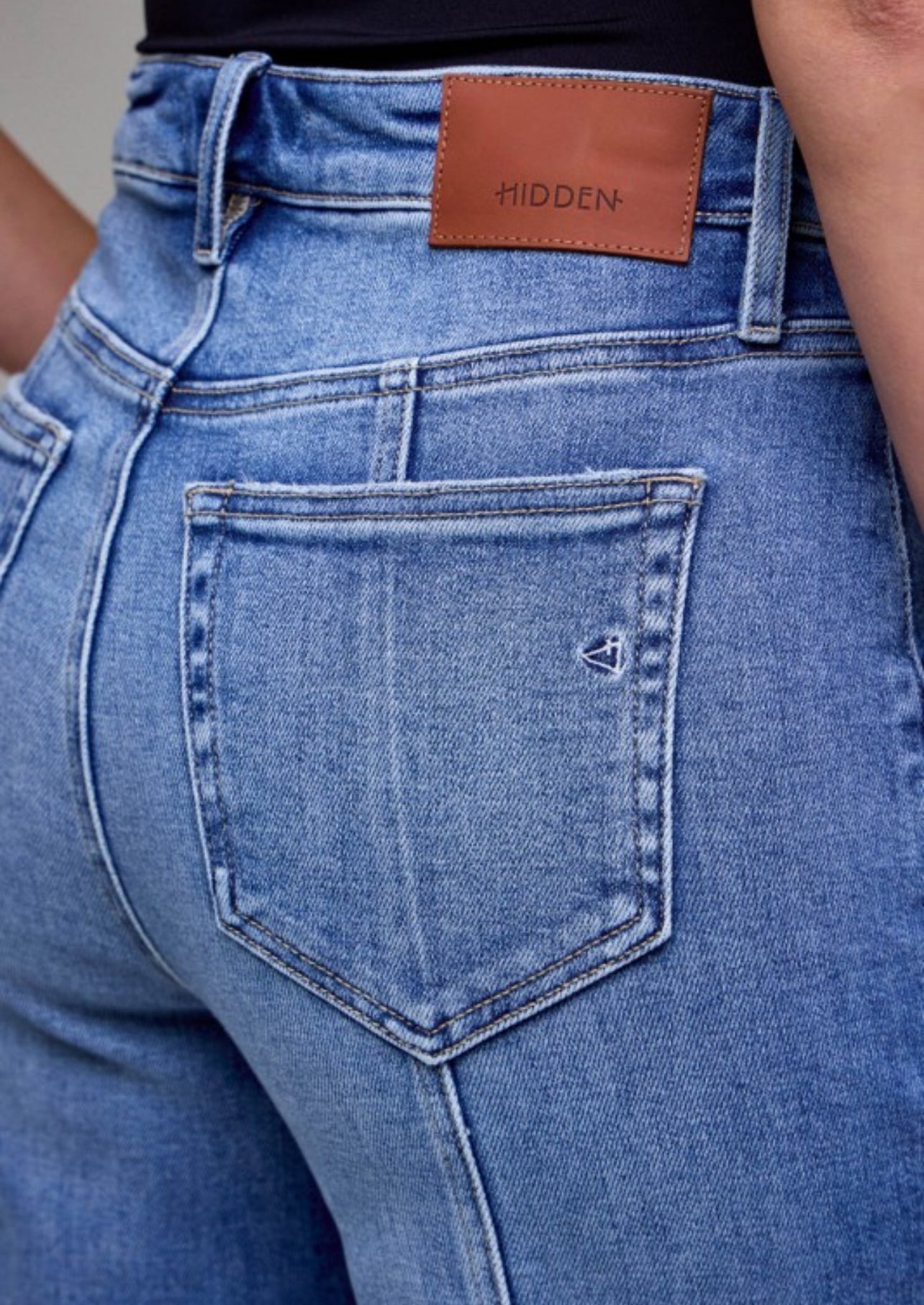 Logan Medium Wash Seam Denim