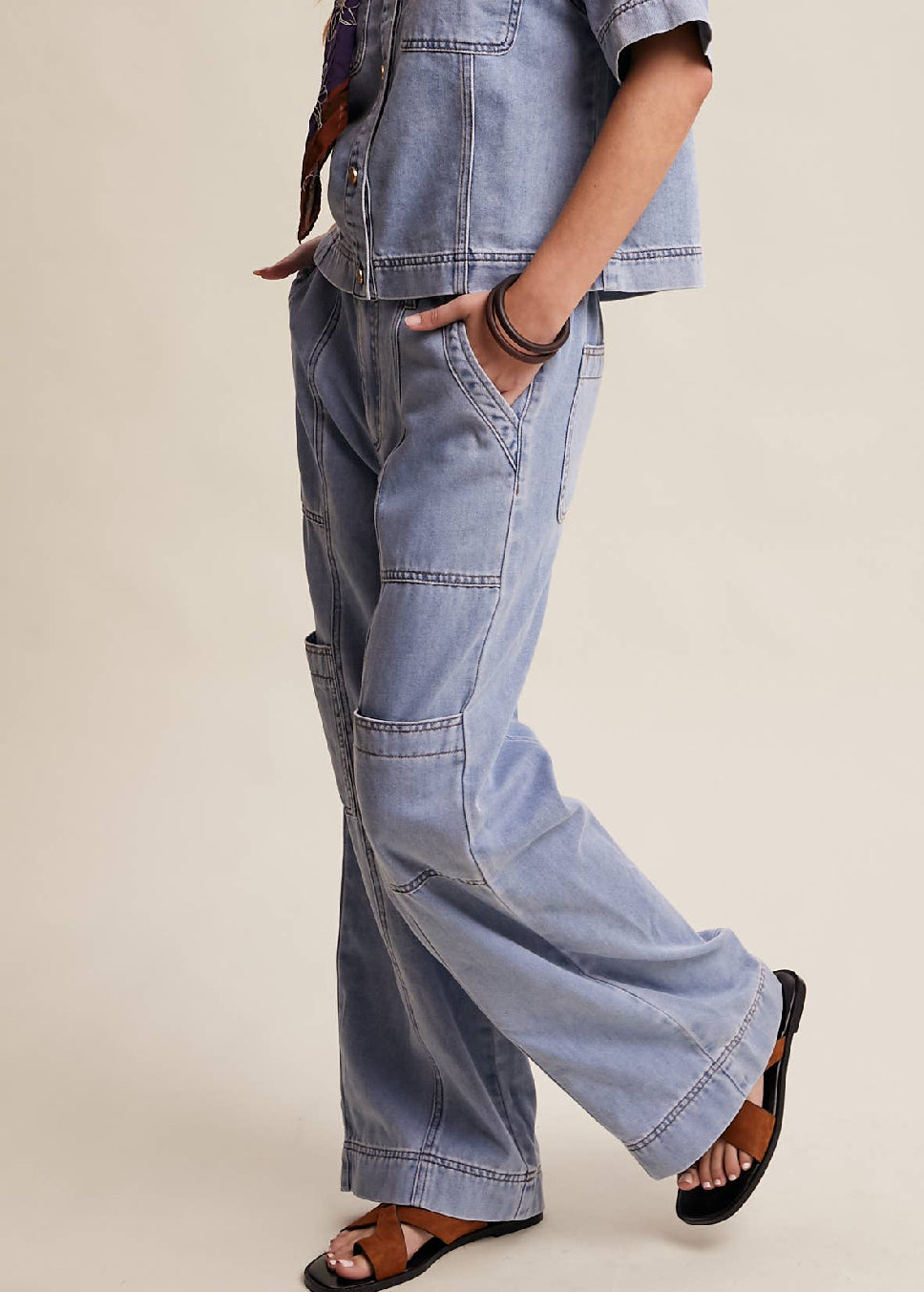 Hillary Cargo Denim