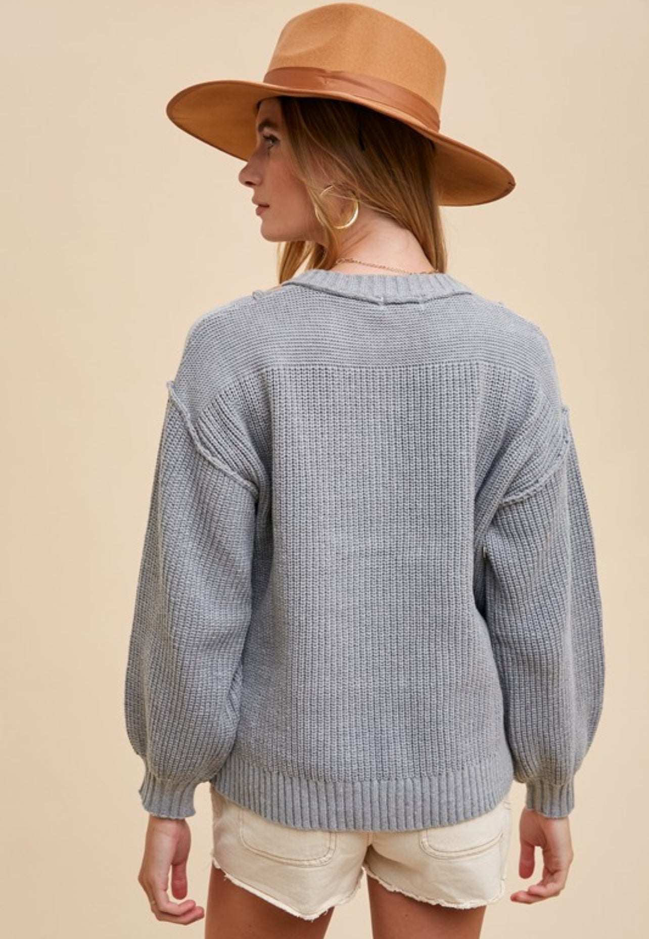 Fiona Button Up Sweater