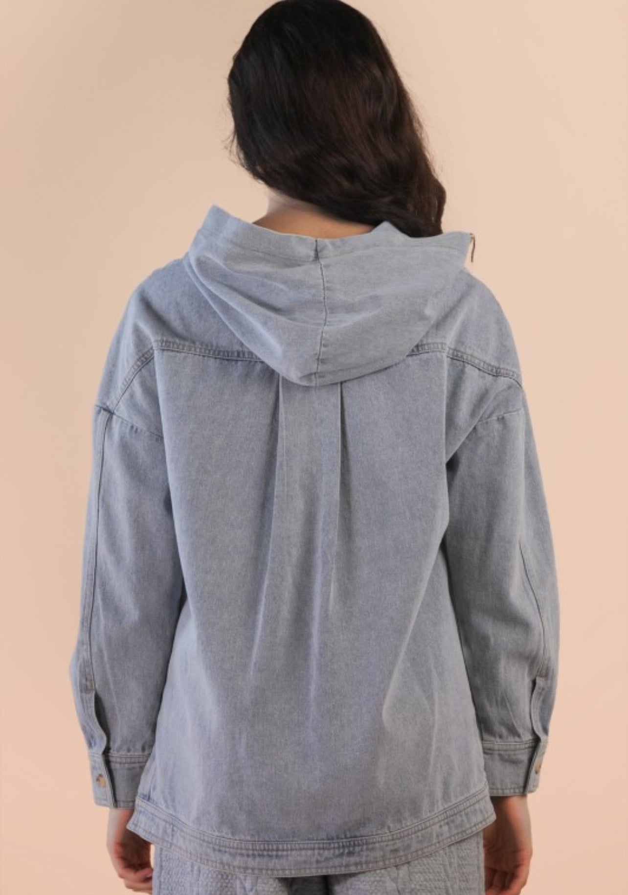 Darcie Denim Hoodie