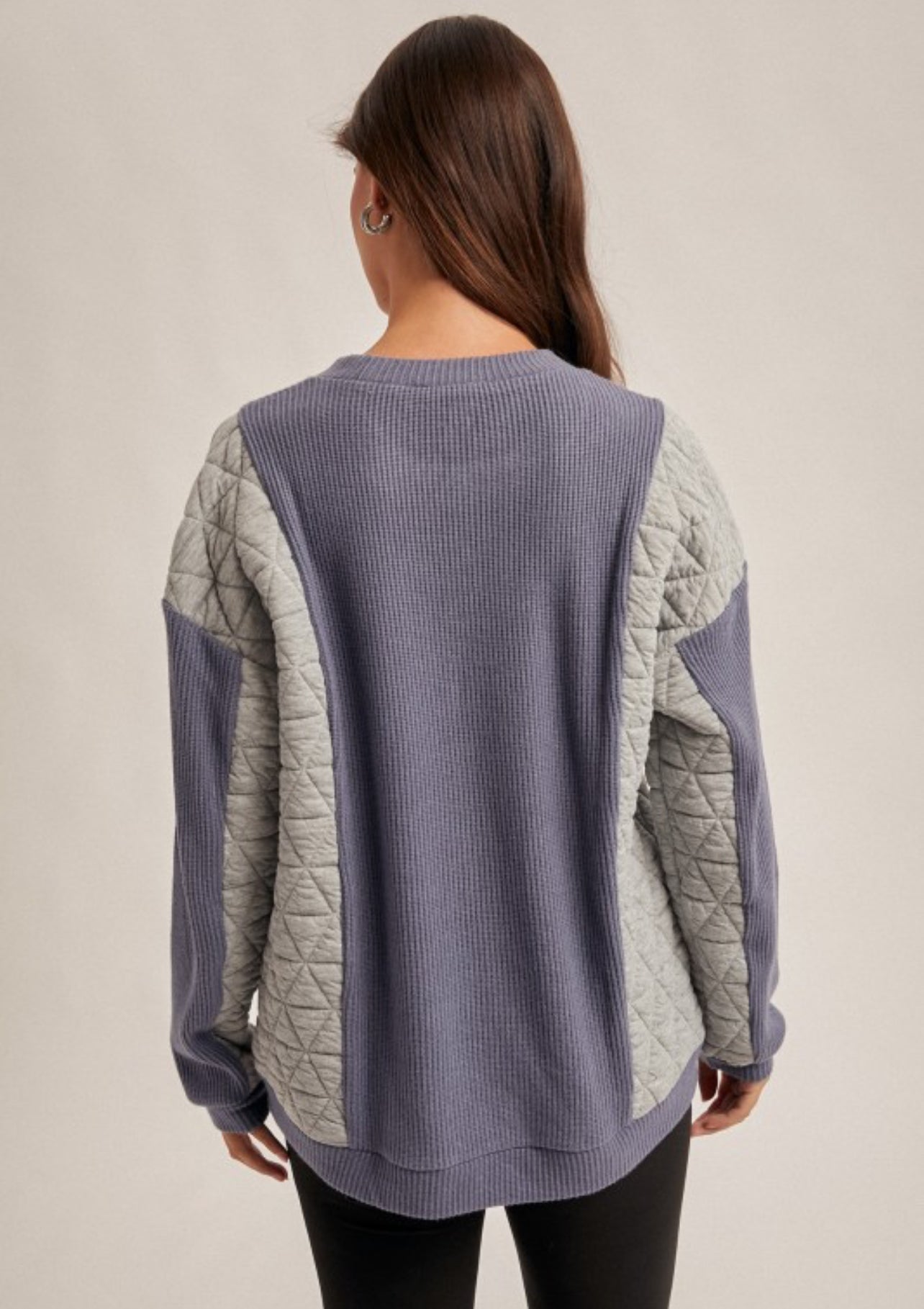 Amber Mixed Pullover