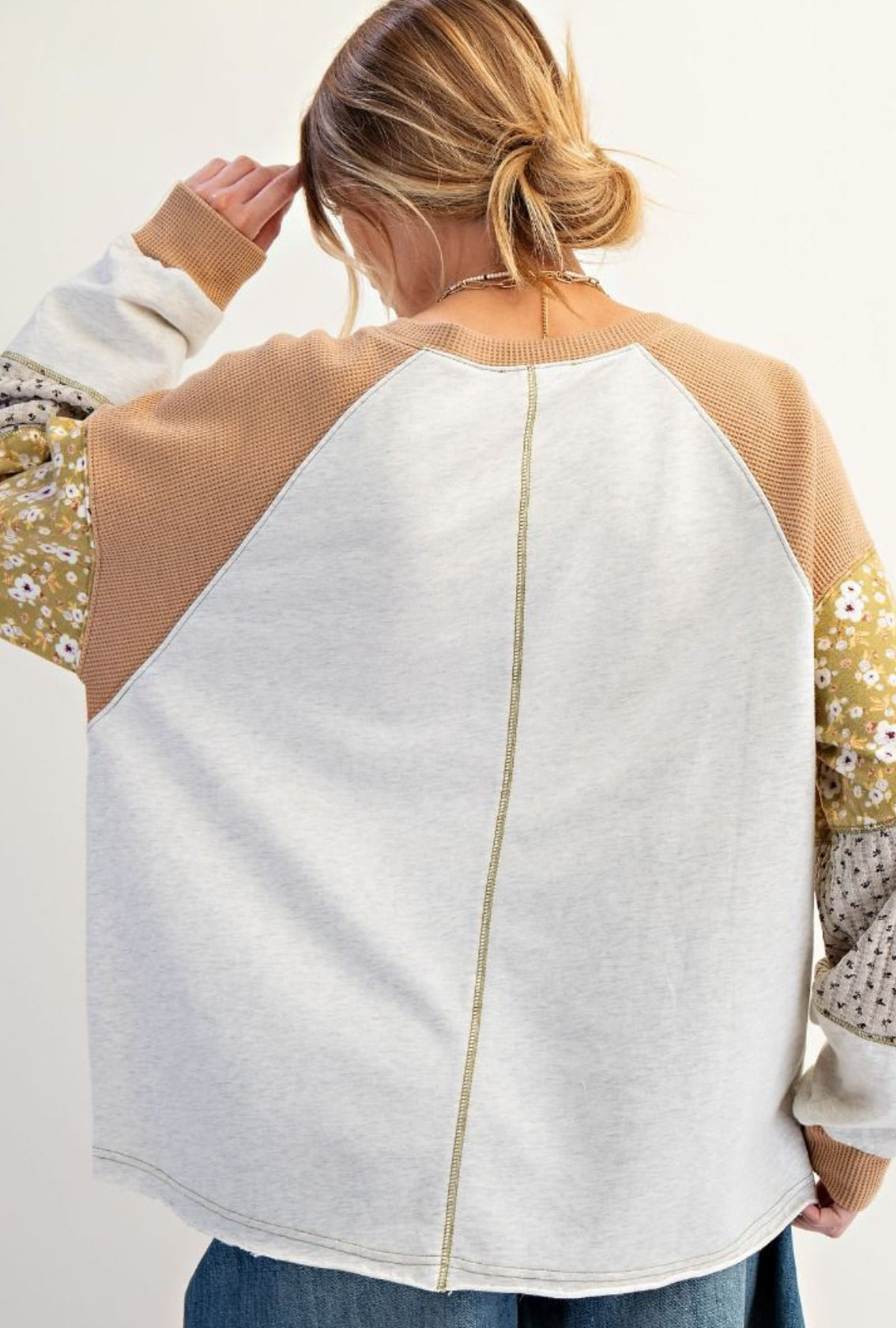 Stella Patchwork Pullover