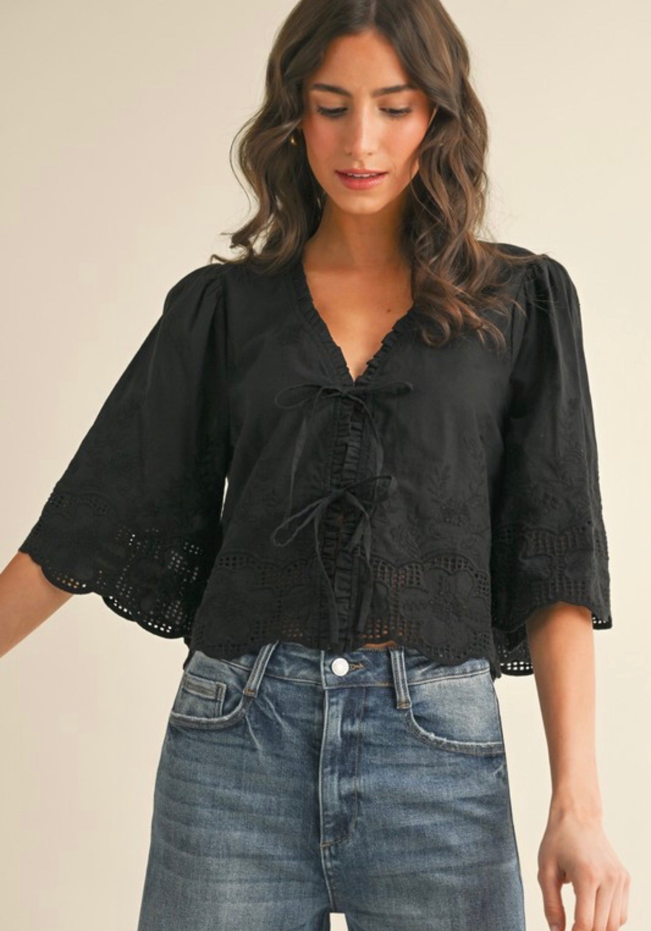 Marissa Blouse: Black