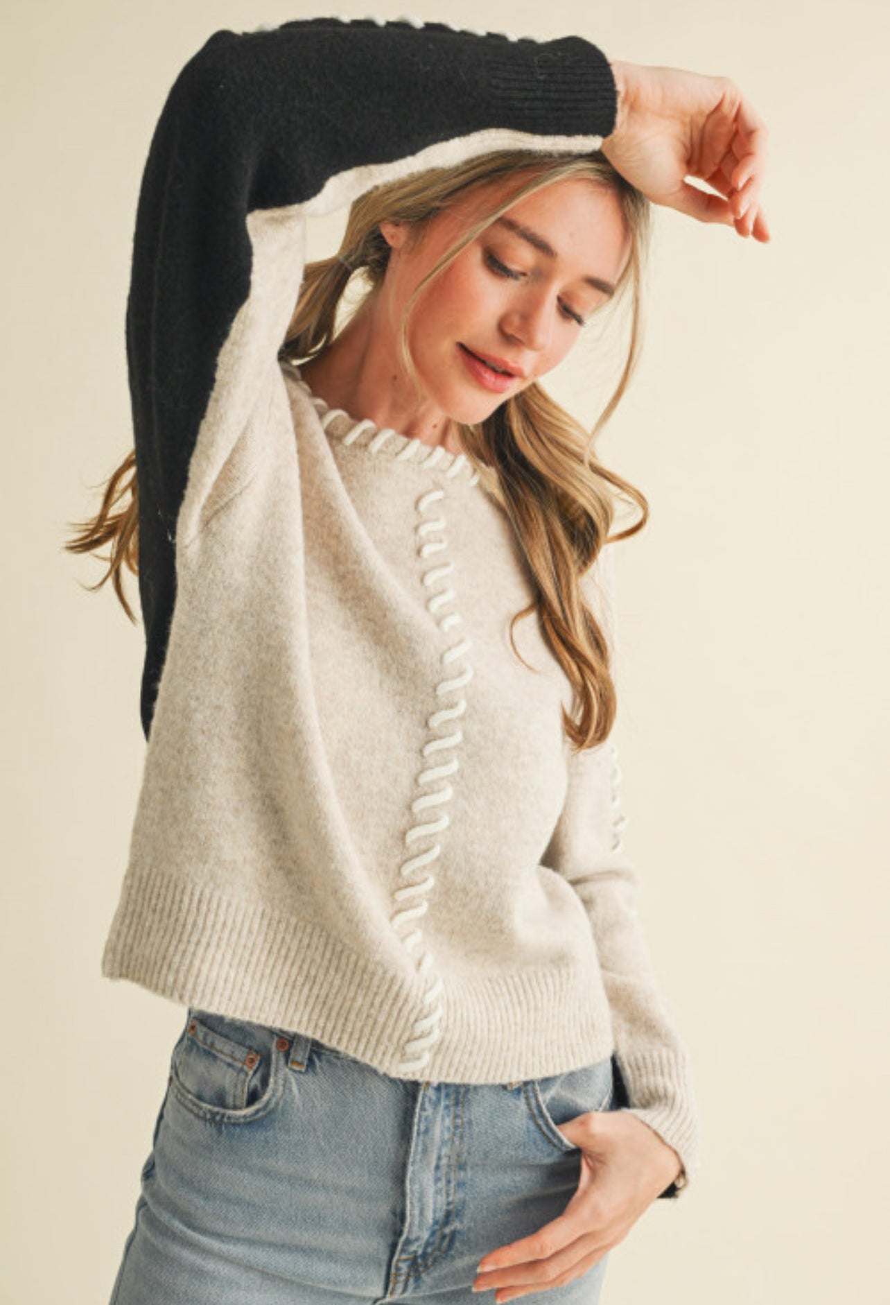 Whip Stitch Sweater