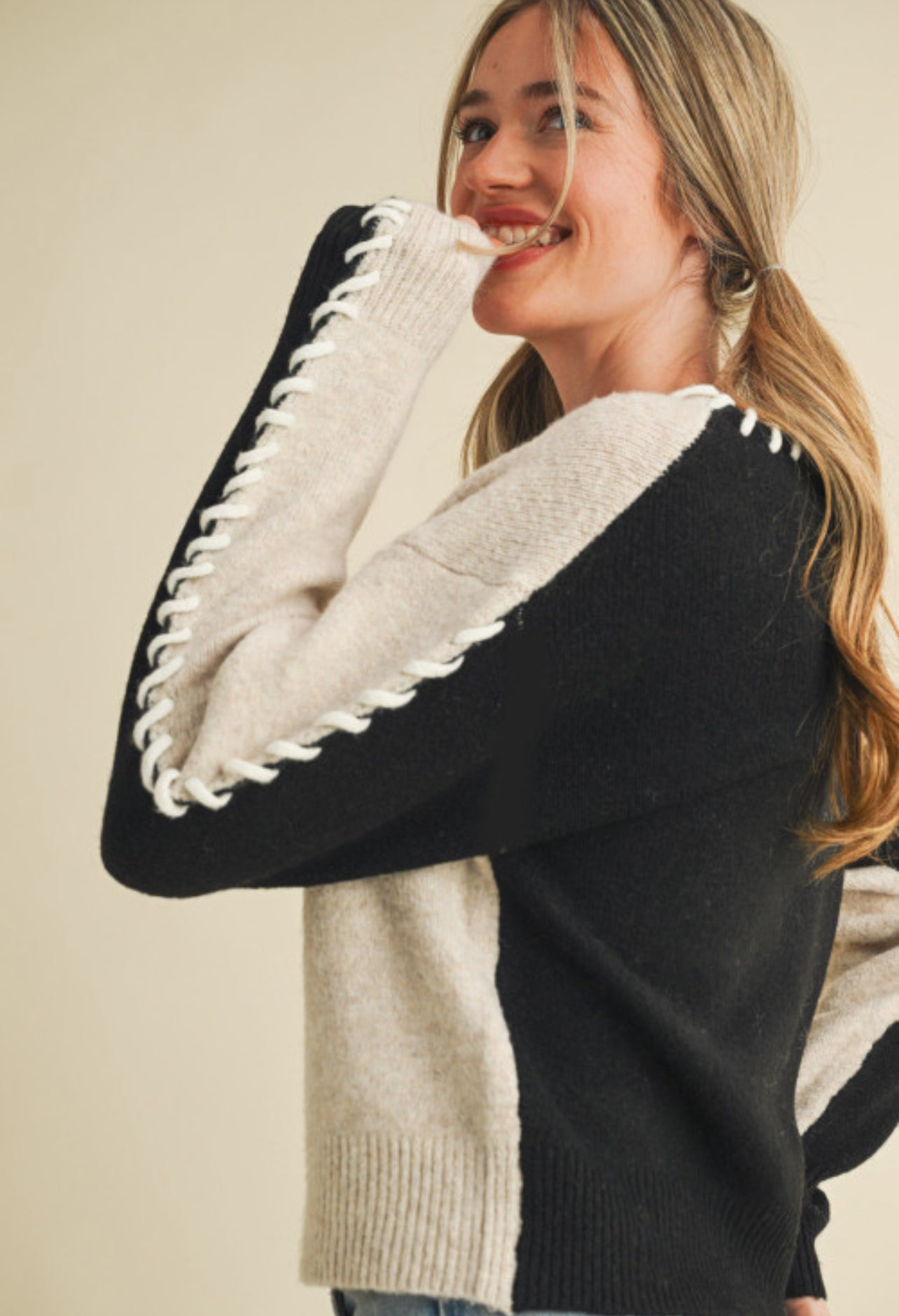 Whip Stitch Sweater