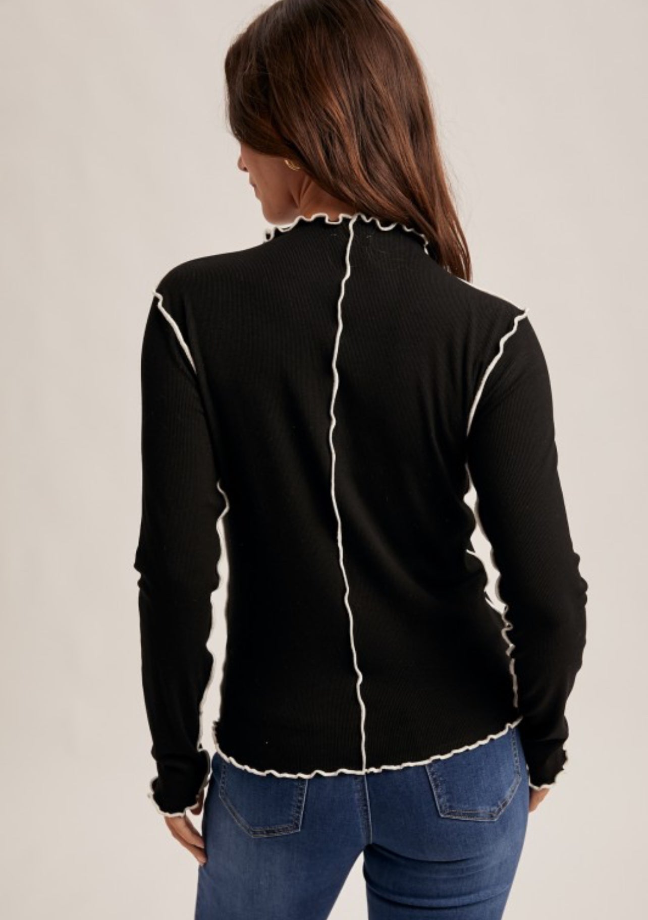 Mya Long Sleeve: Black