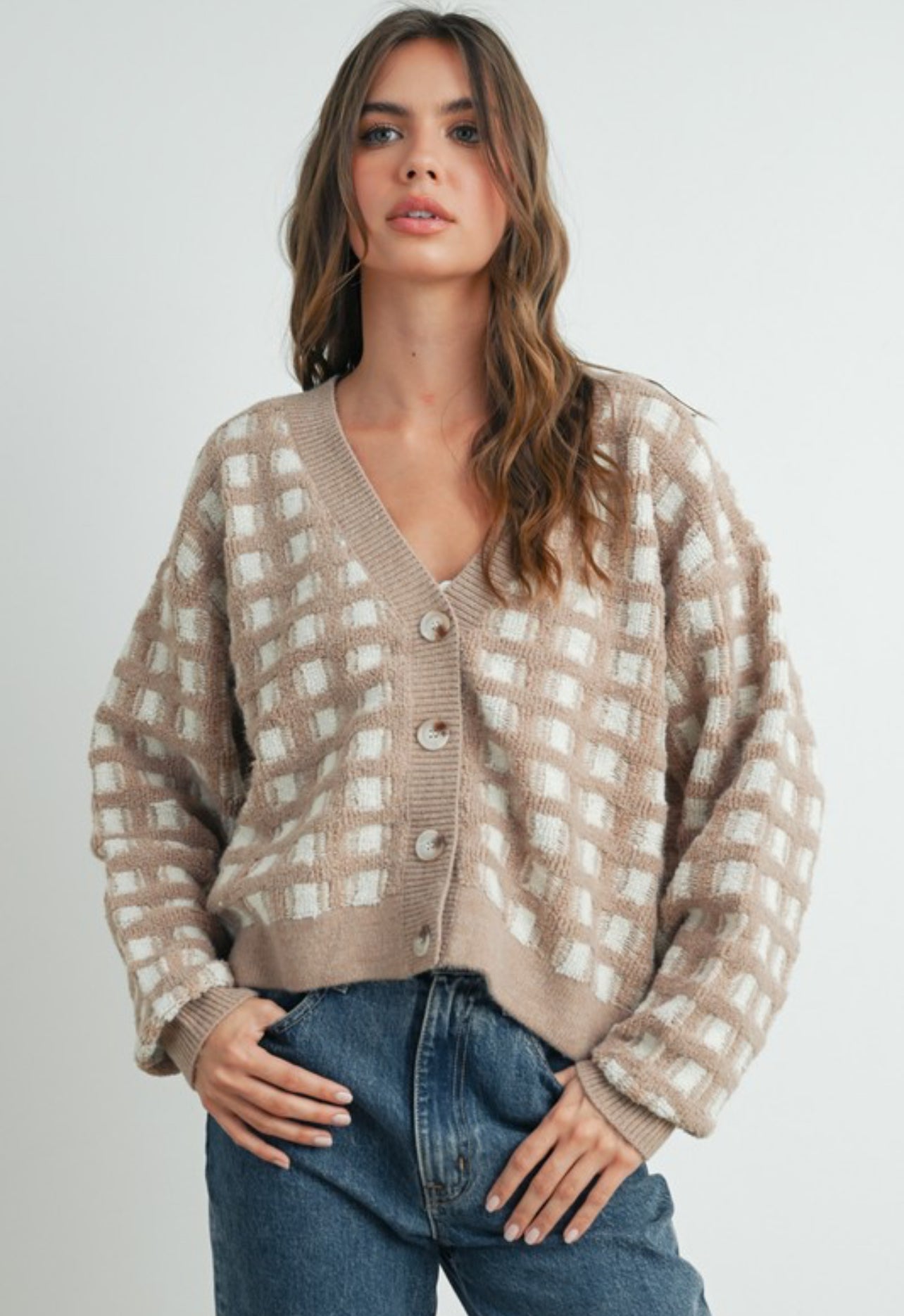 Coffee run cardigan