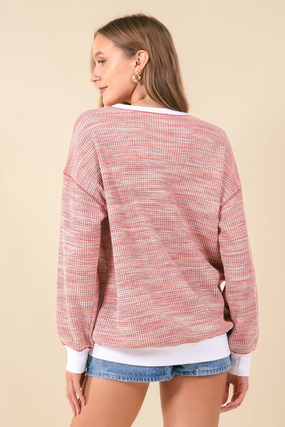 Maureen Waffle Knit