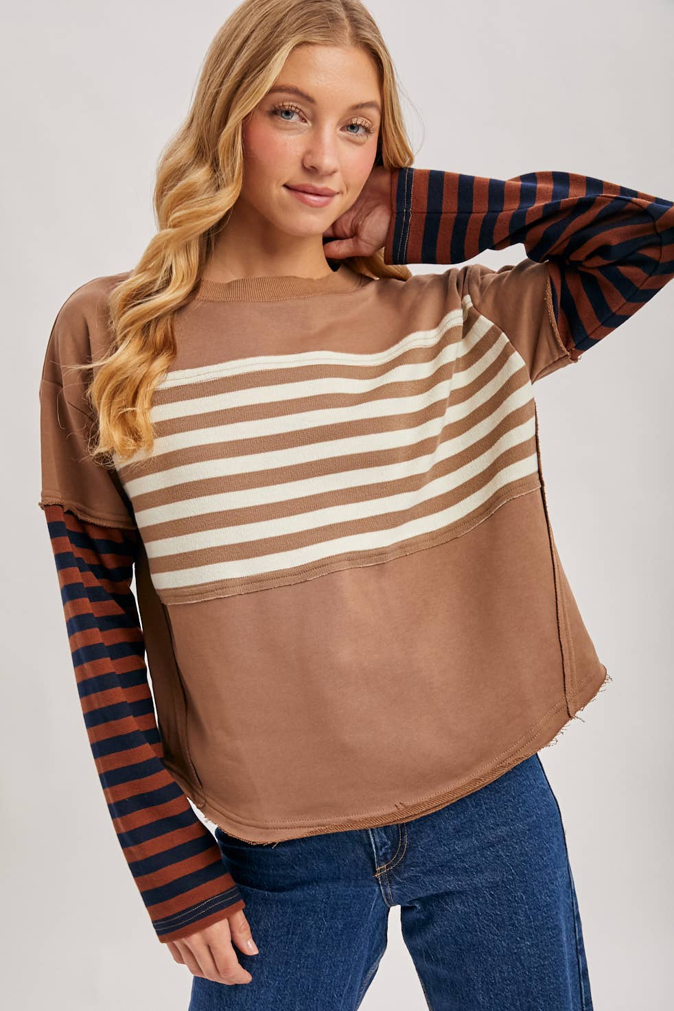 Patricia Contrast Long Sleeve
