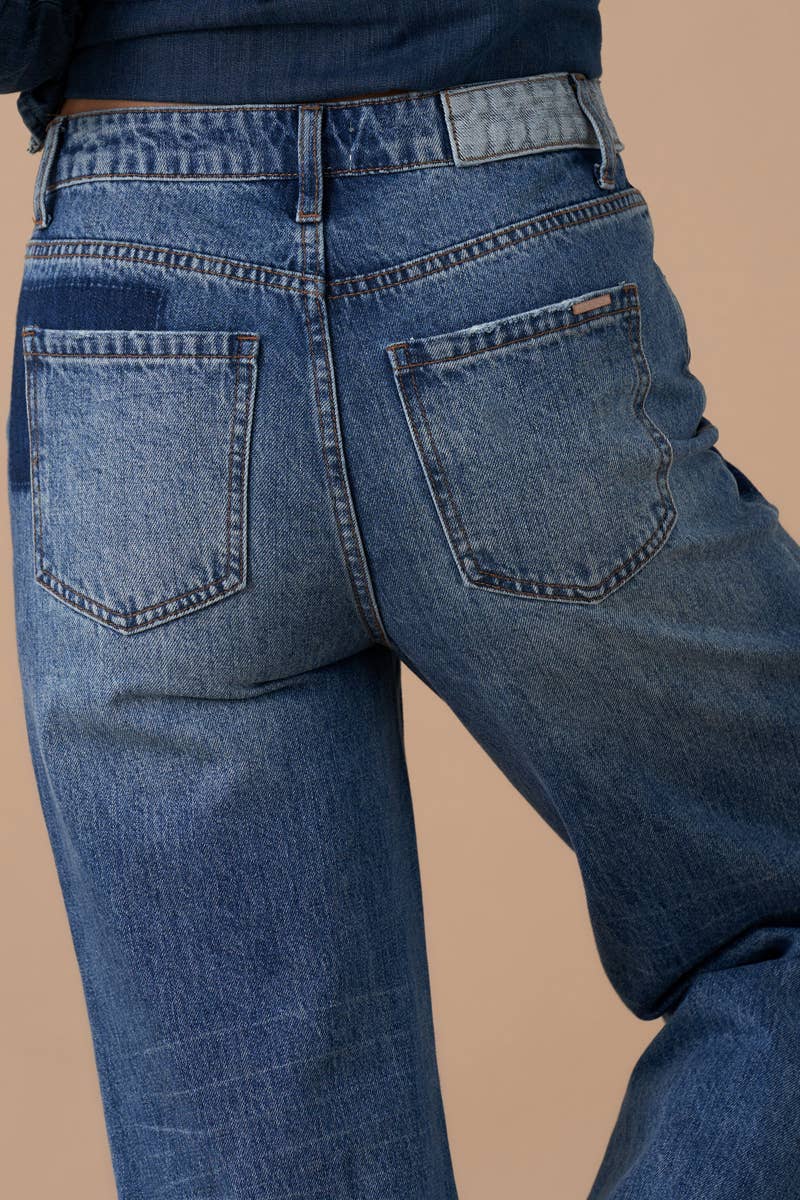 Kari Patchwork Denim