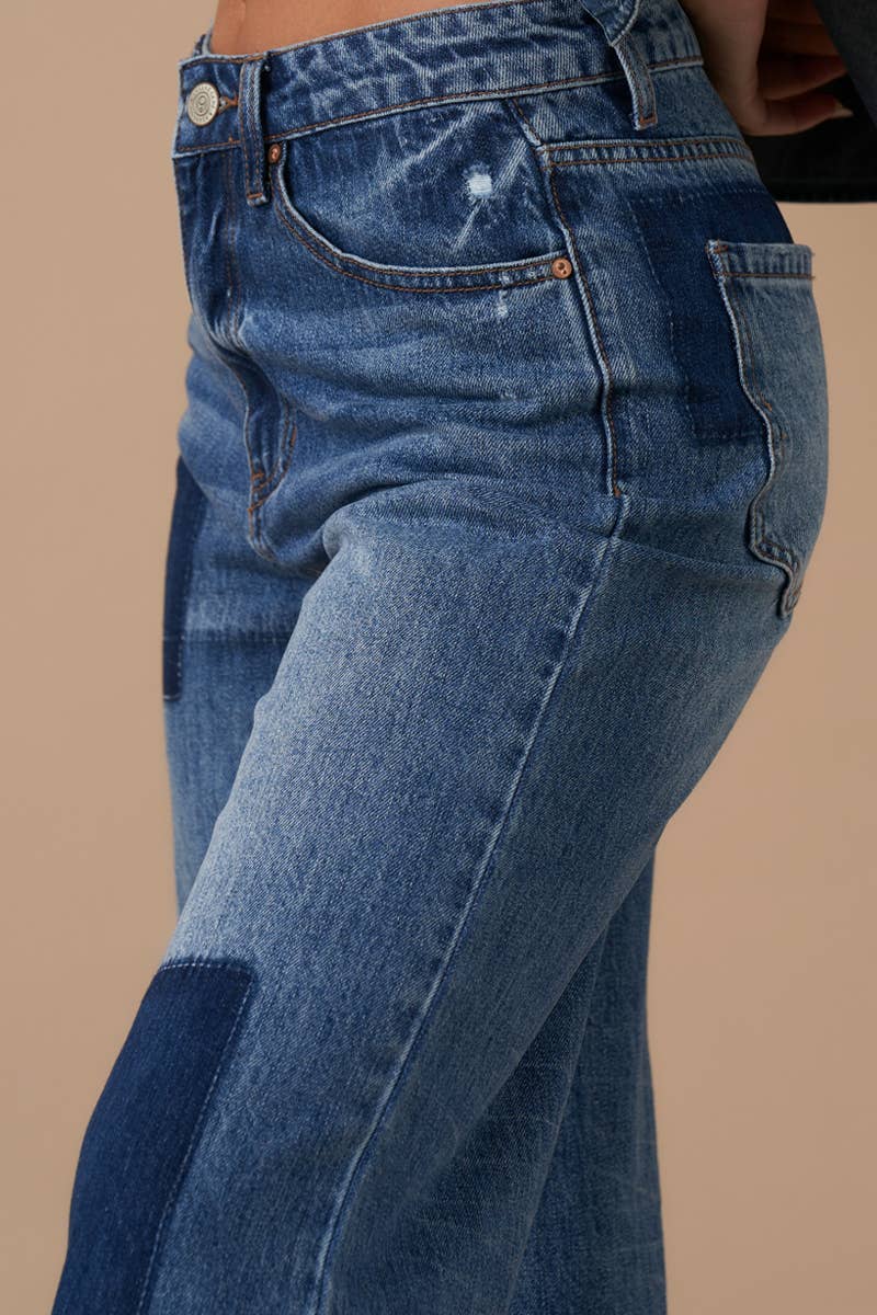Kari Patchwork Denim