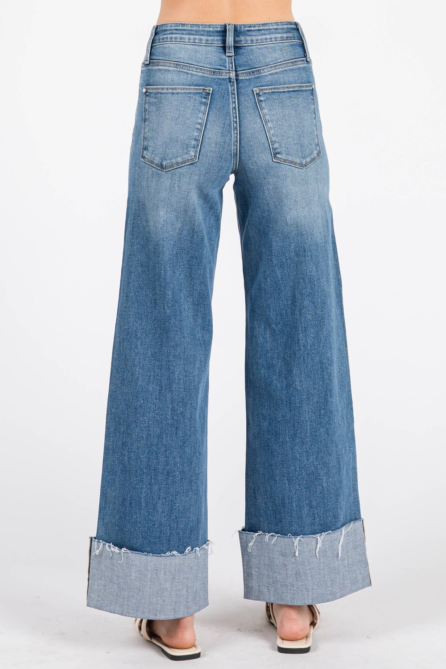 Sophie Wide Leg Cuffed