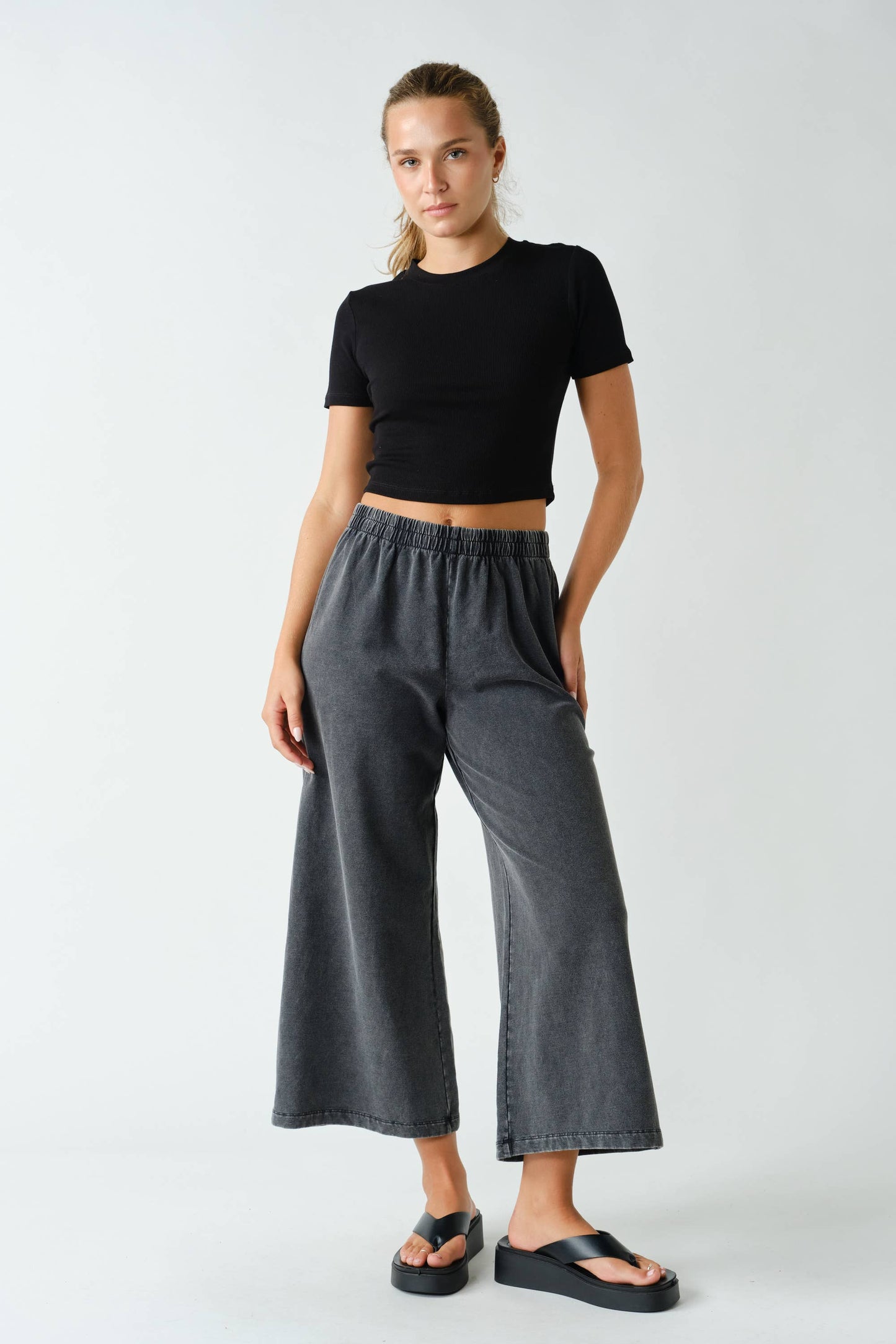 Daydrift Knit Pants/Black