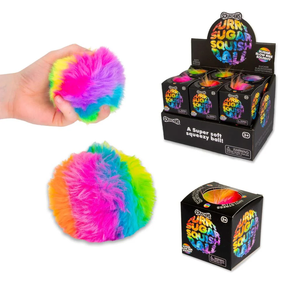 Furry Sugar Stress Ball Squishy