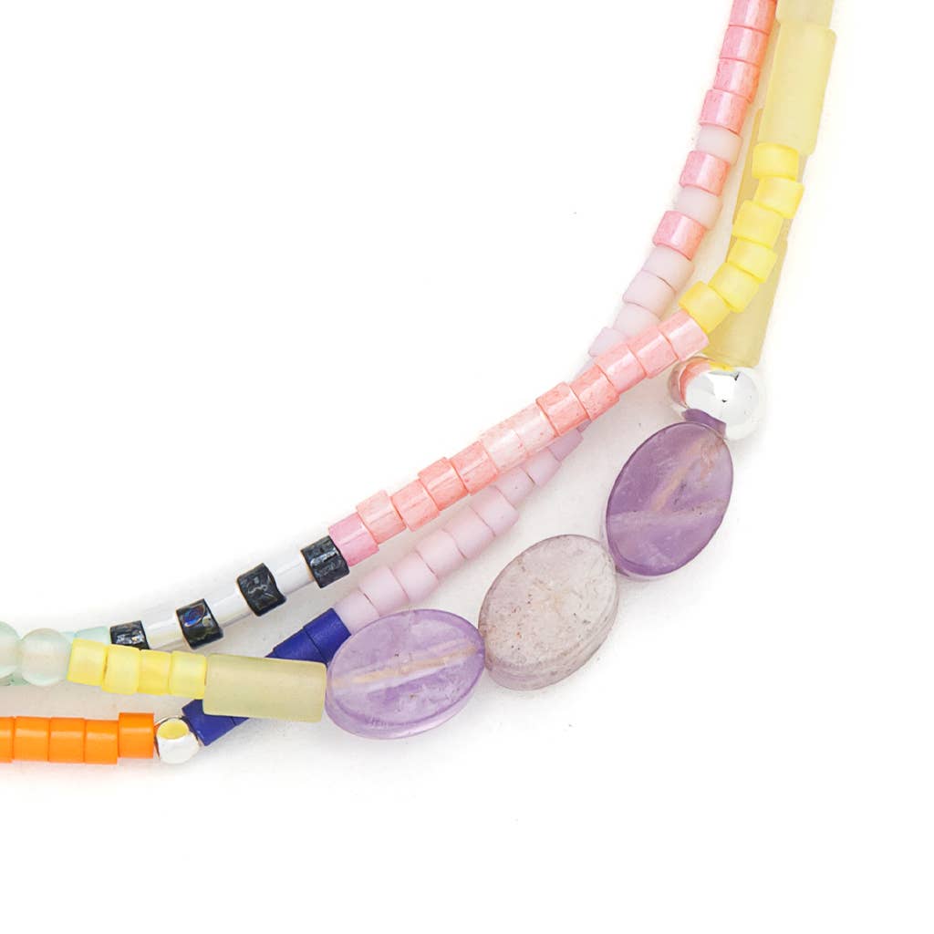 Mixed Media Bracelet - Protection