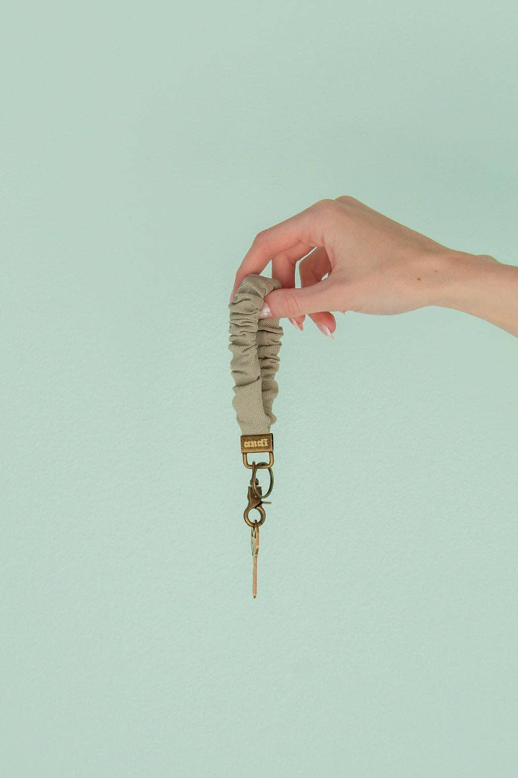 Soft Sage Keychain