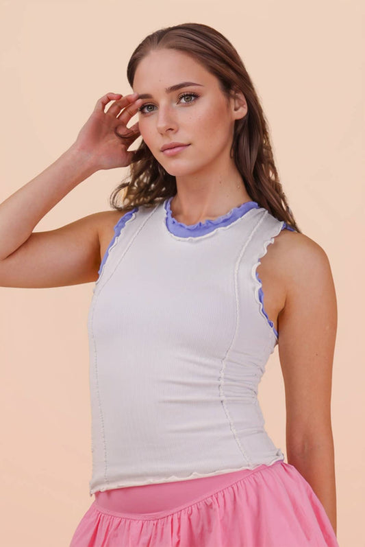 Amy Tank: white