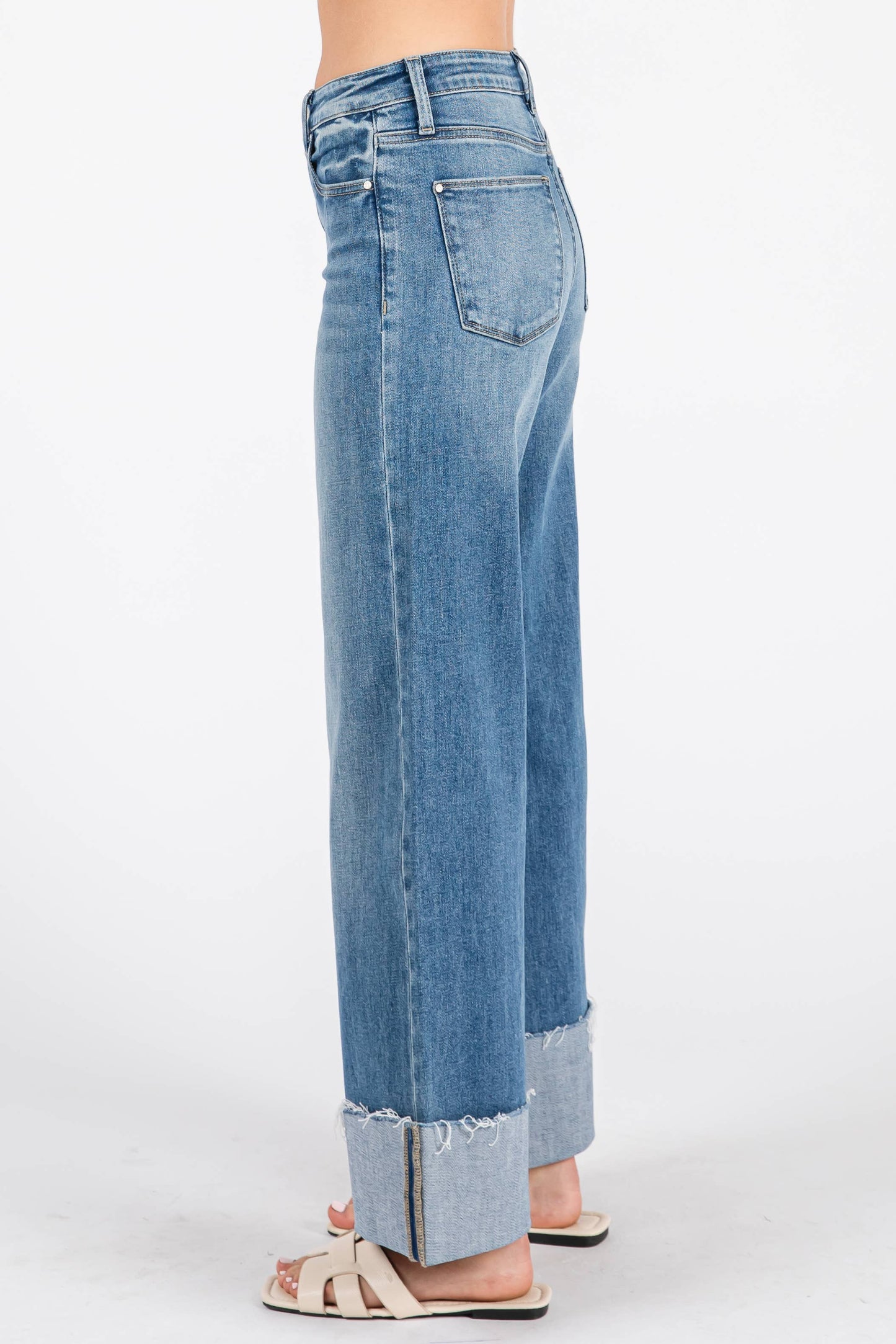 Sophie Wide Leg Cuffed