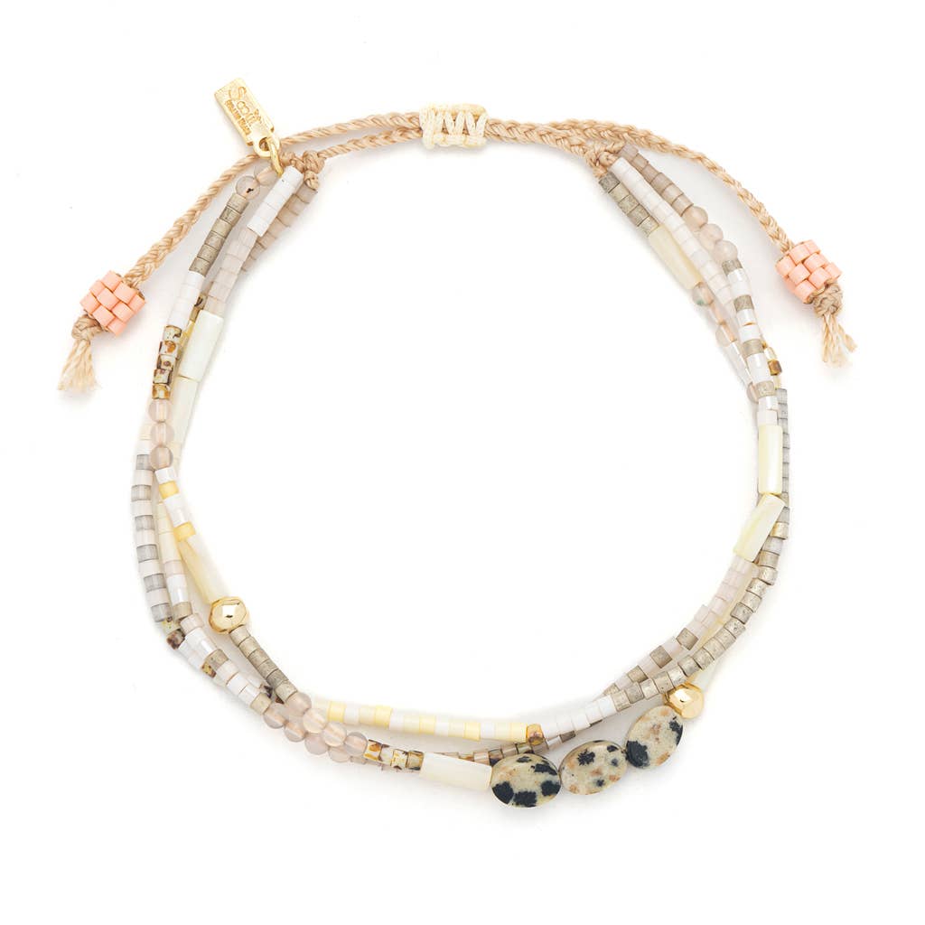 Mixed Media Bracelet - Joy