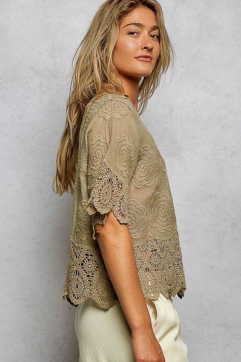 Orly Button Up