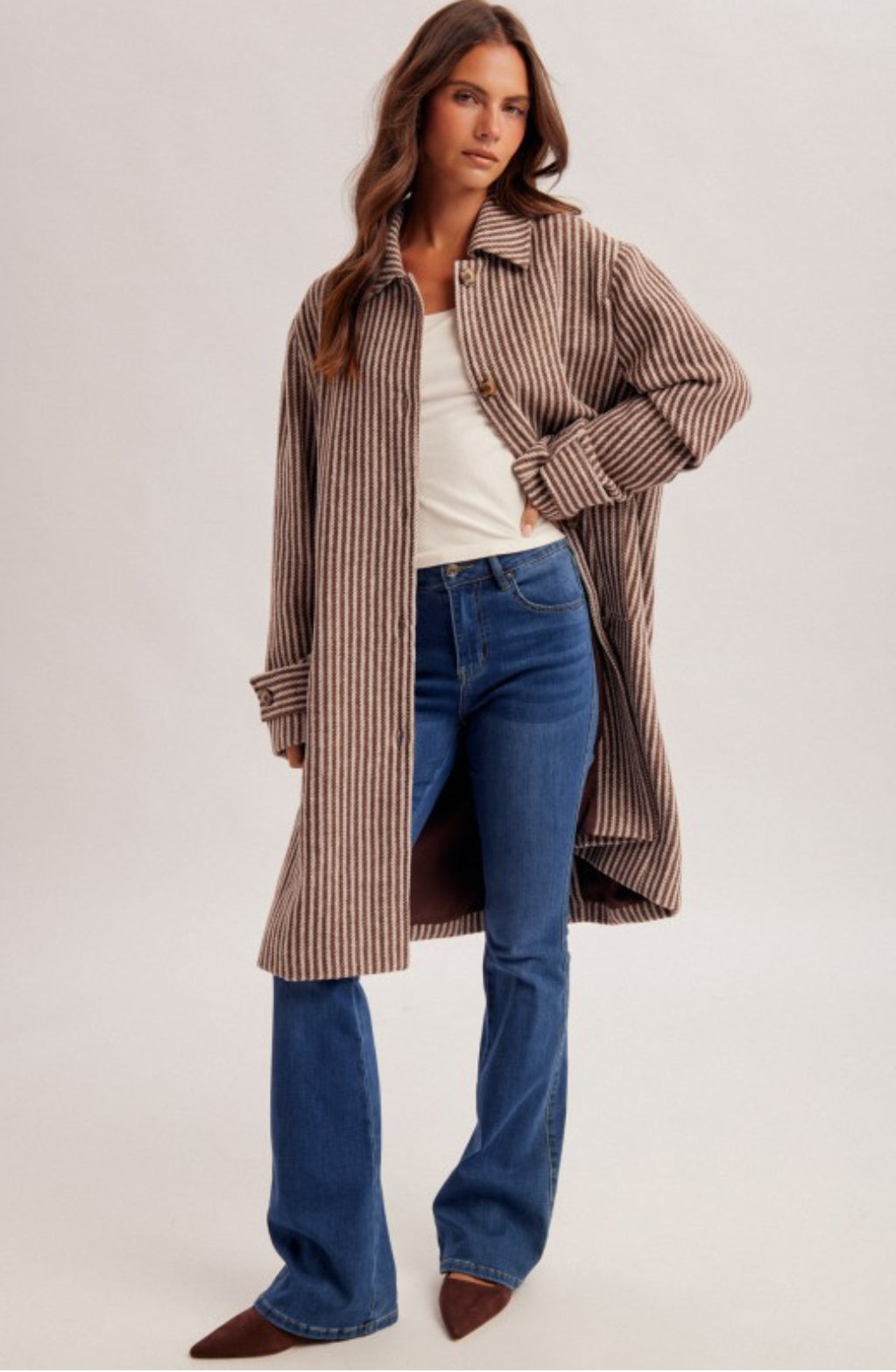 Meredith Striped Jacket