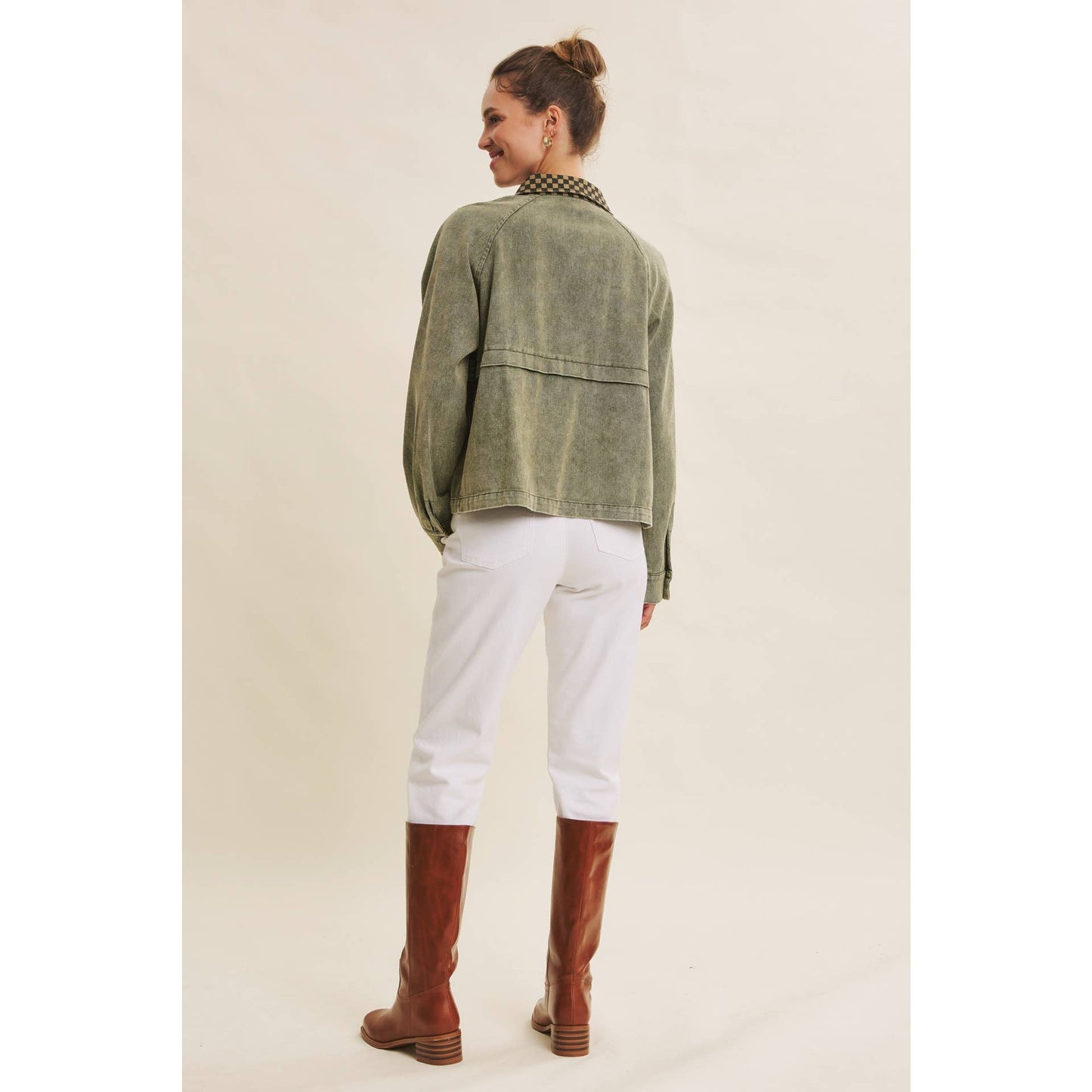 Fawn Mineral Washed Twill Jacket