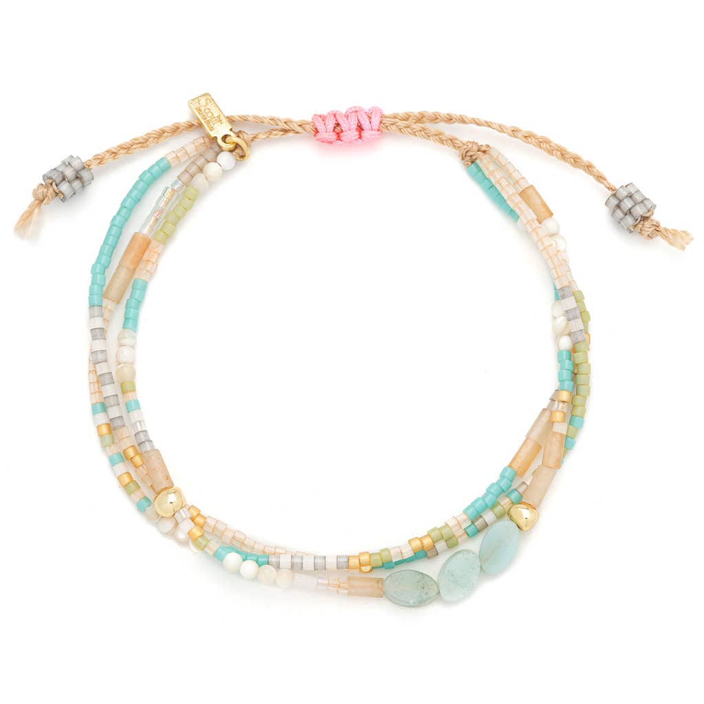 Mixed Media Bracelet - Courage