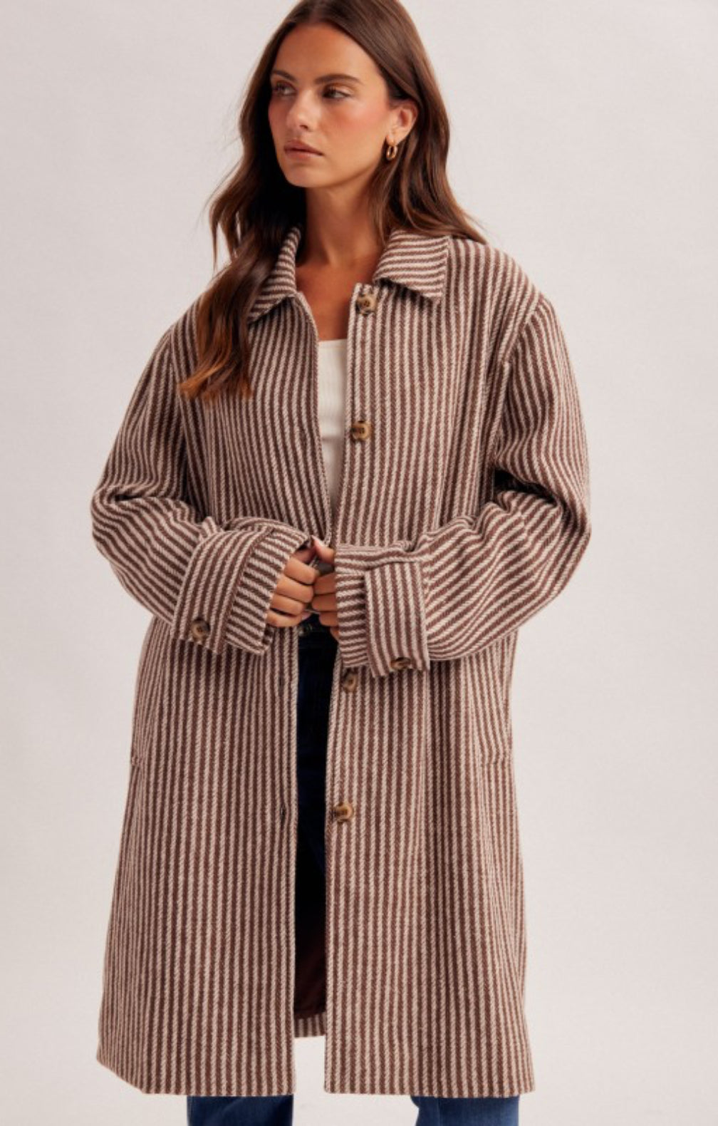 Meredith Striped Jacket