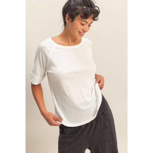Maci Tee: White