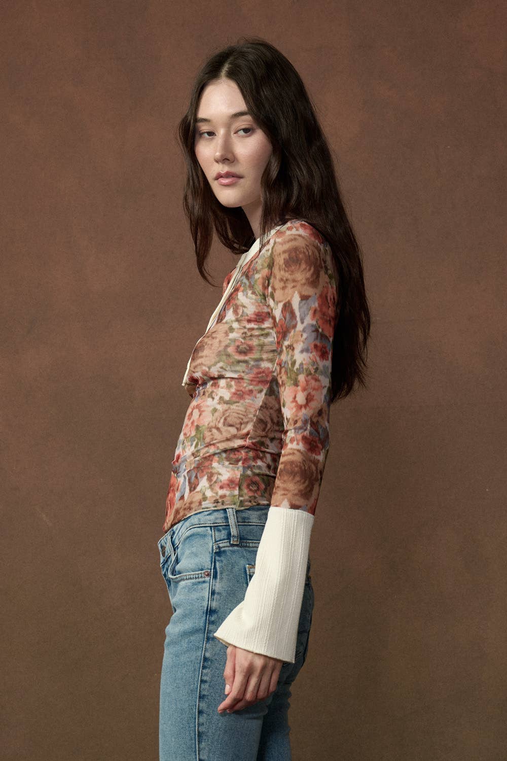 The Rowan Raglan Henley Top