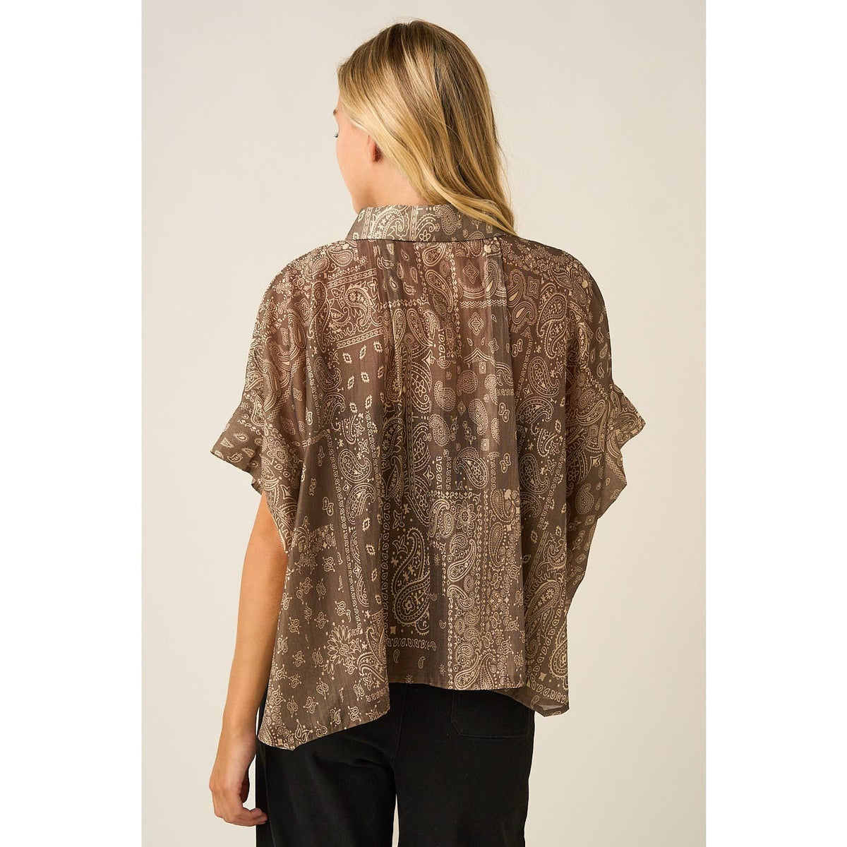 Peyton Paisley Button Down