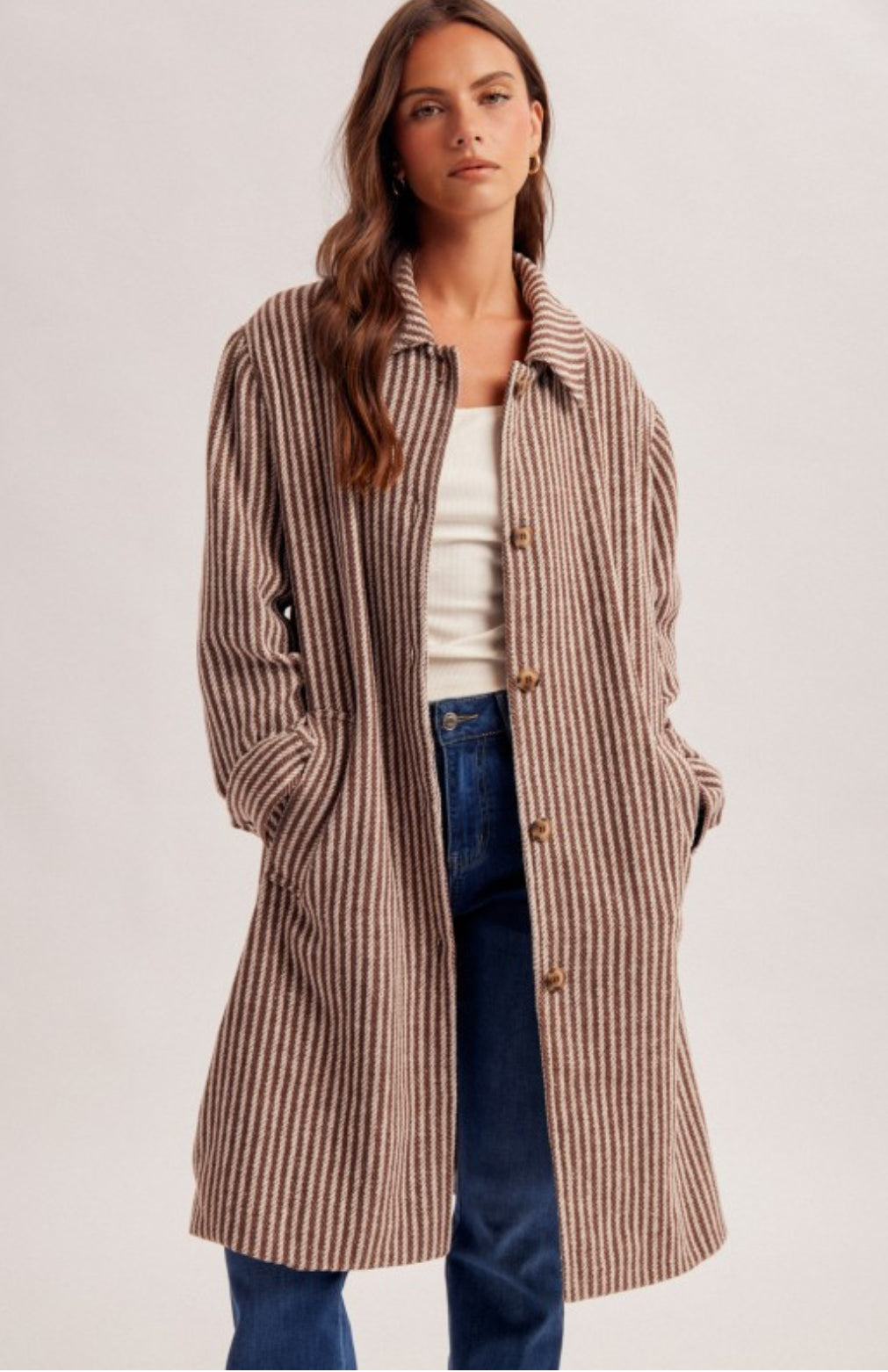 Meredith Striped Jacket