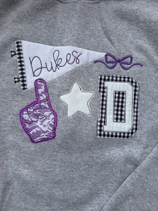 Vintage Patched Dukes Crew