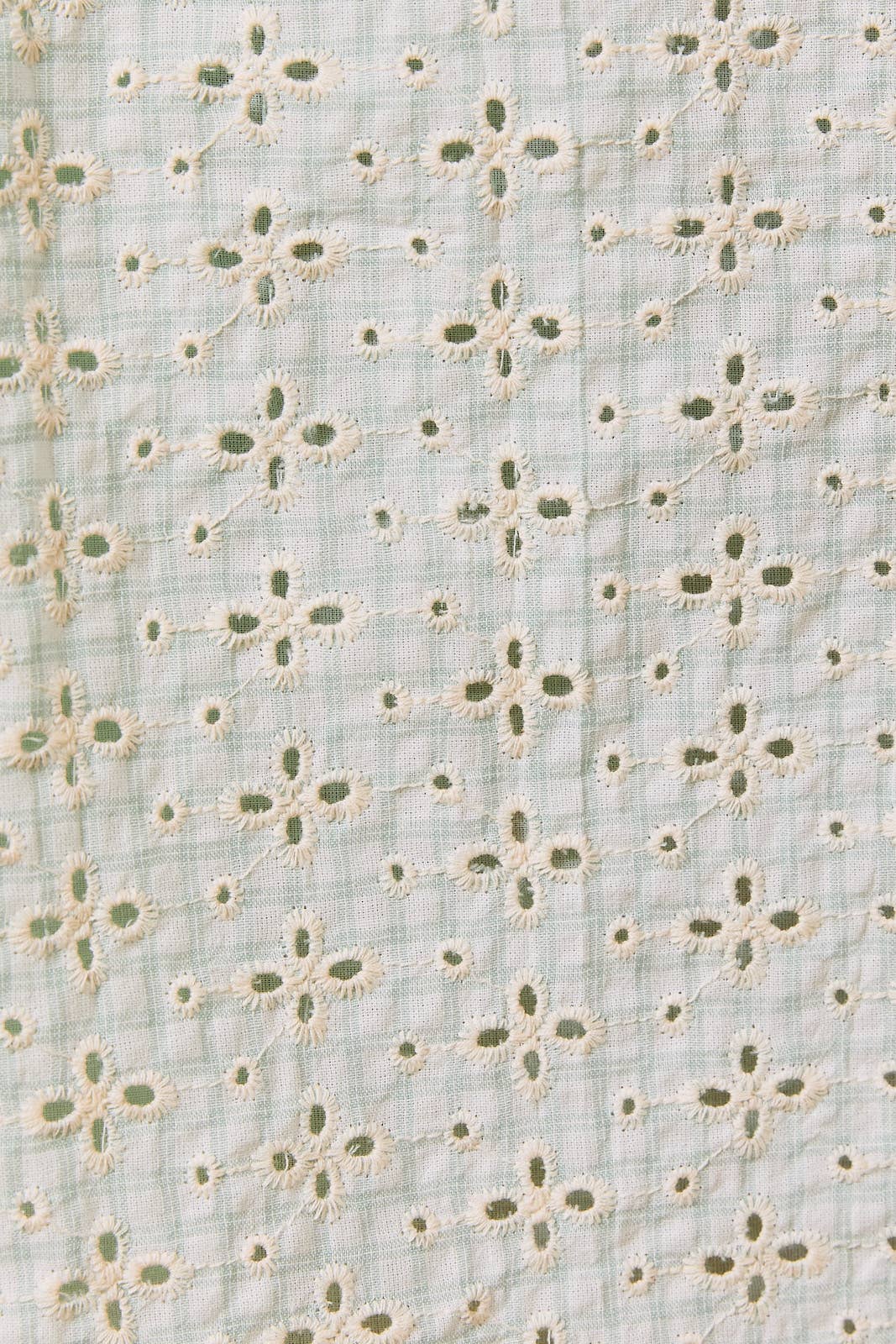 Angie Eyelet Mini Dress
