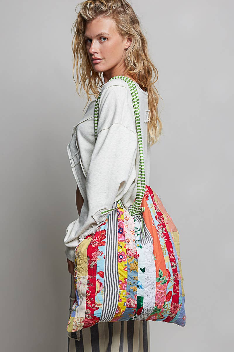 Bonnie Patchwork Shoulder Bag