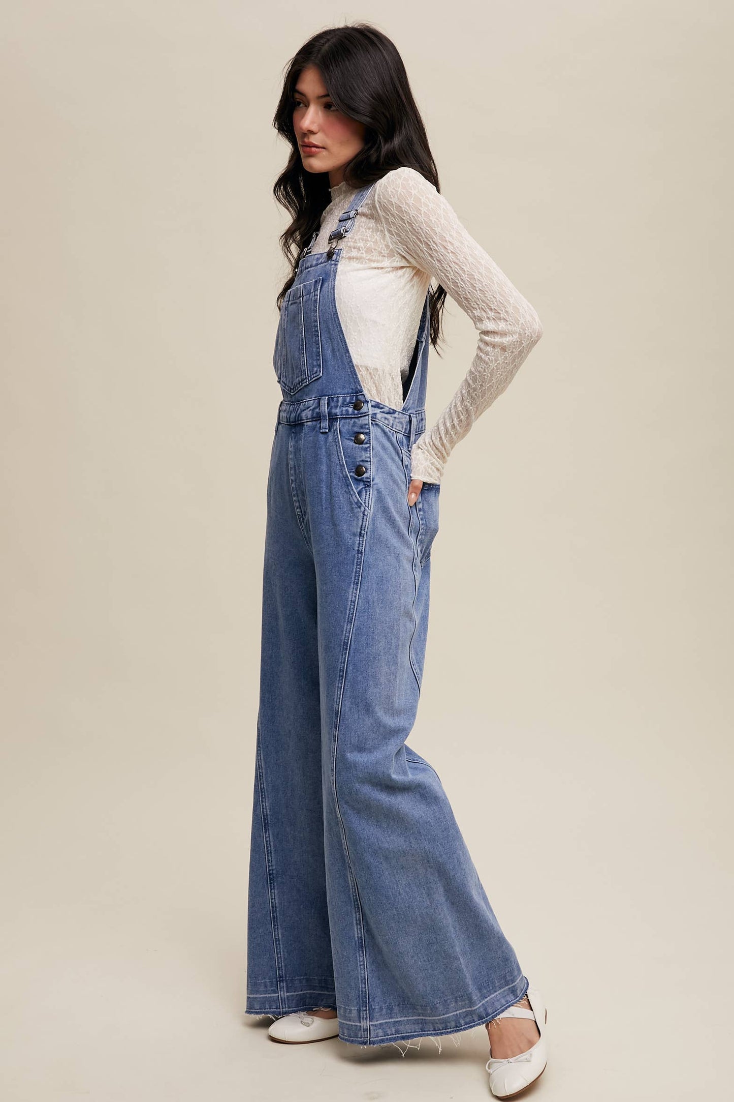 Stay Kind Denim Overalls